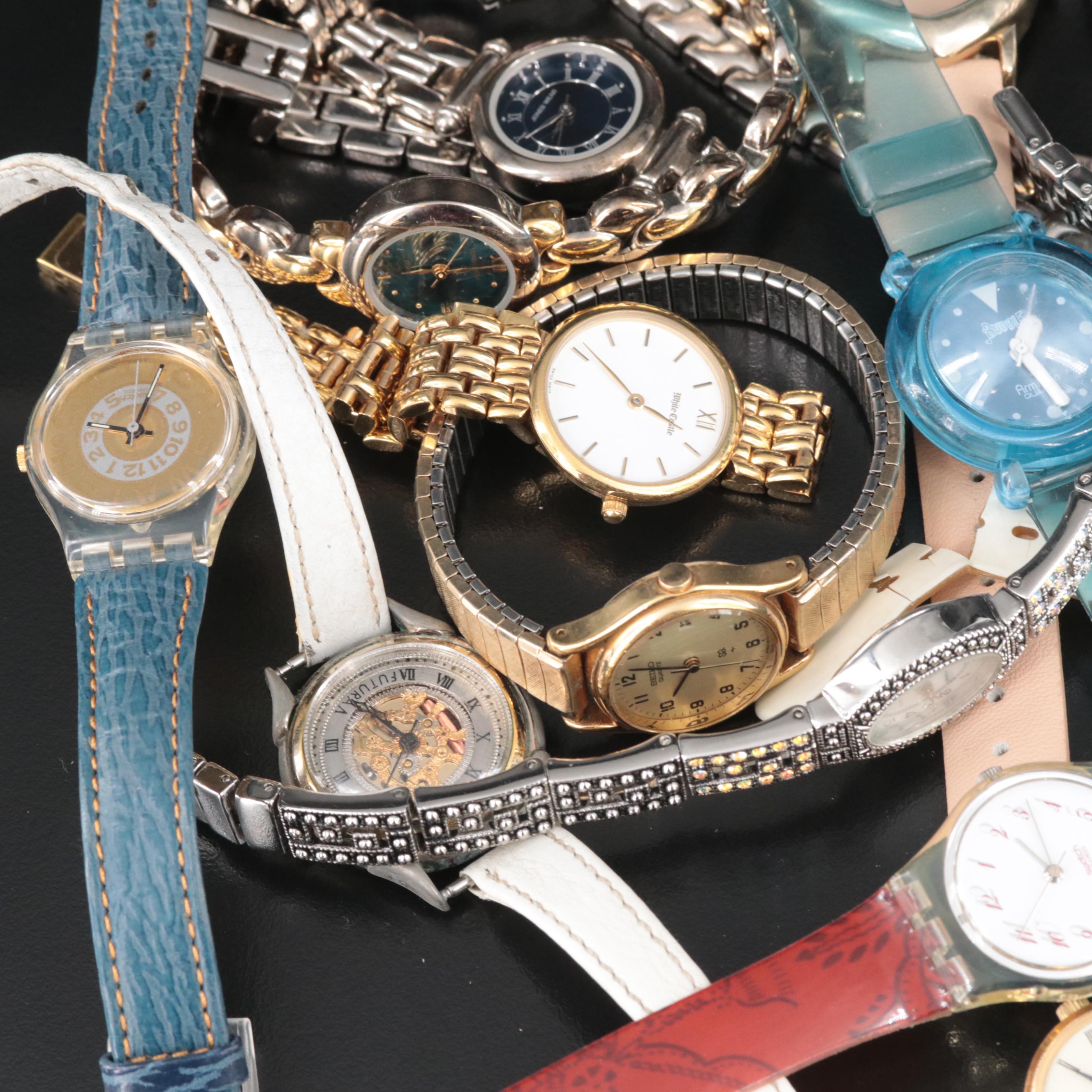 Gucci, Pierre Cardin and Swatch Featured in Collection of Watches