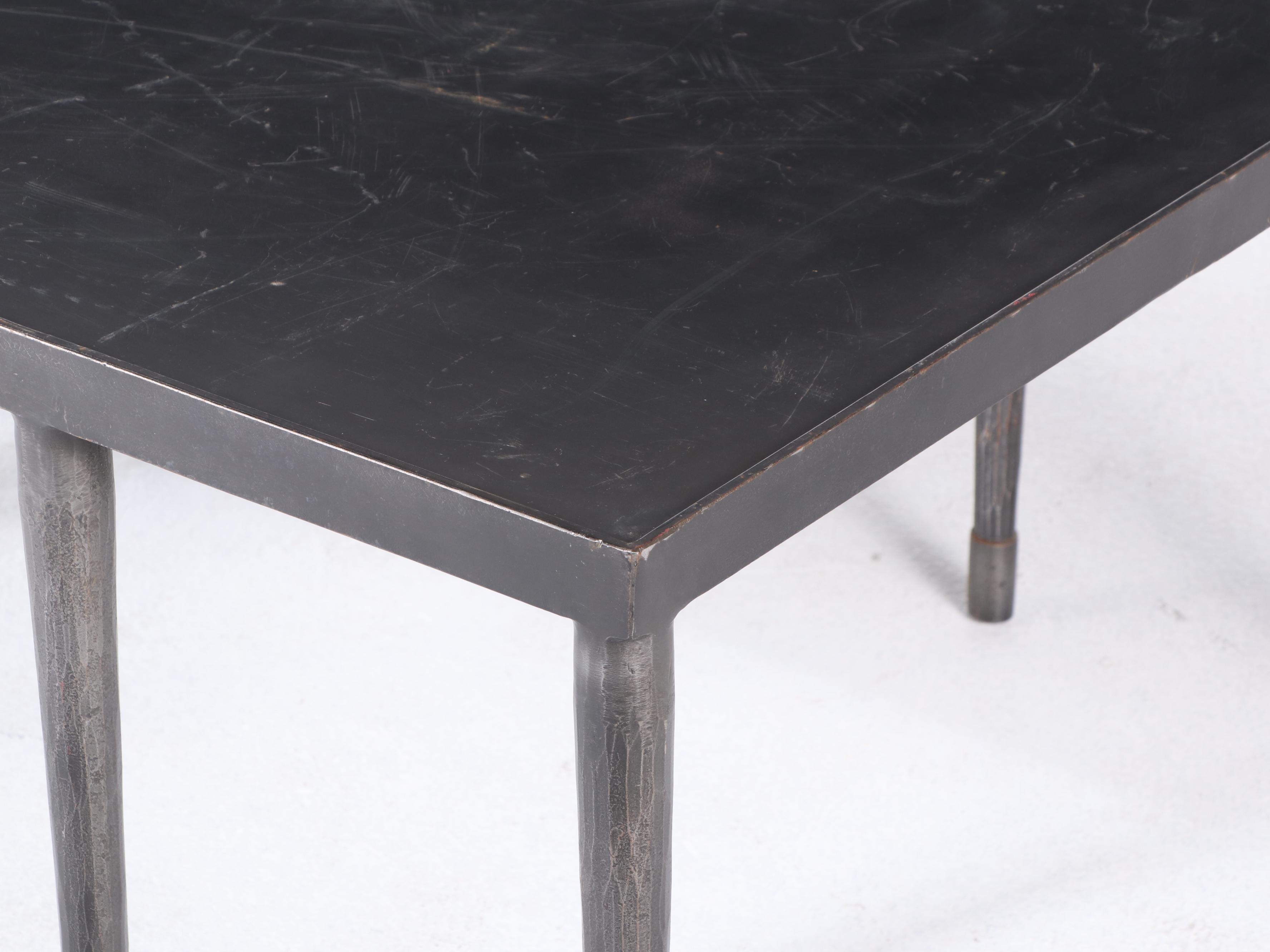 Industrial Style Metal Table, Mid to Late 20th Century