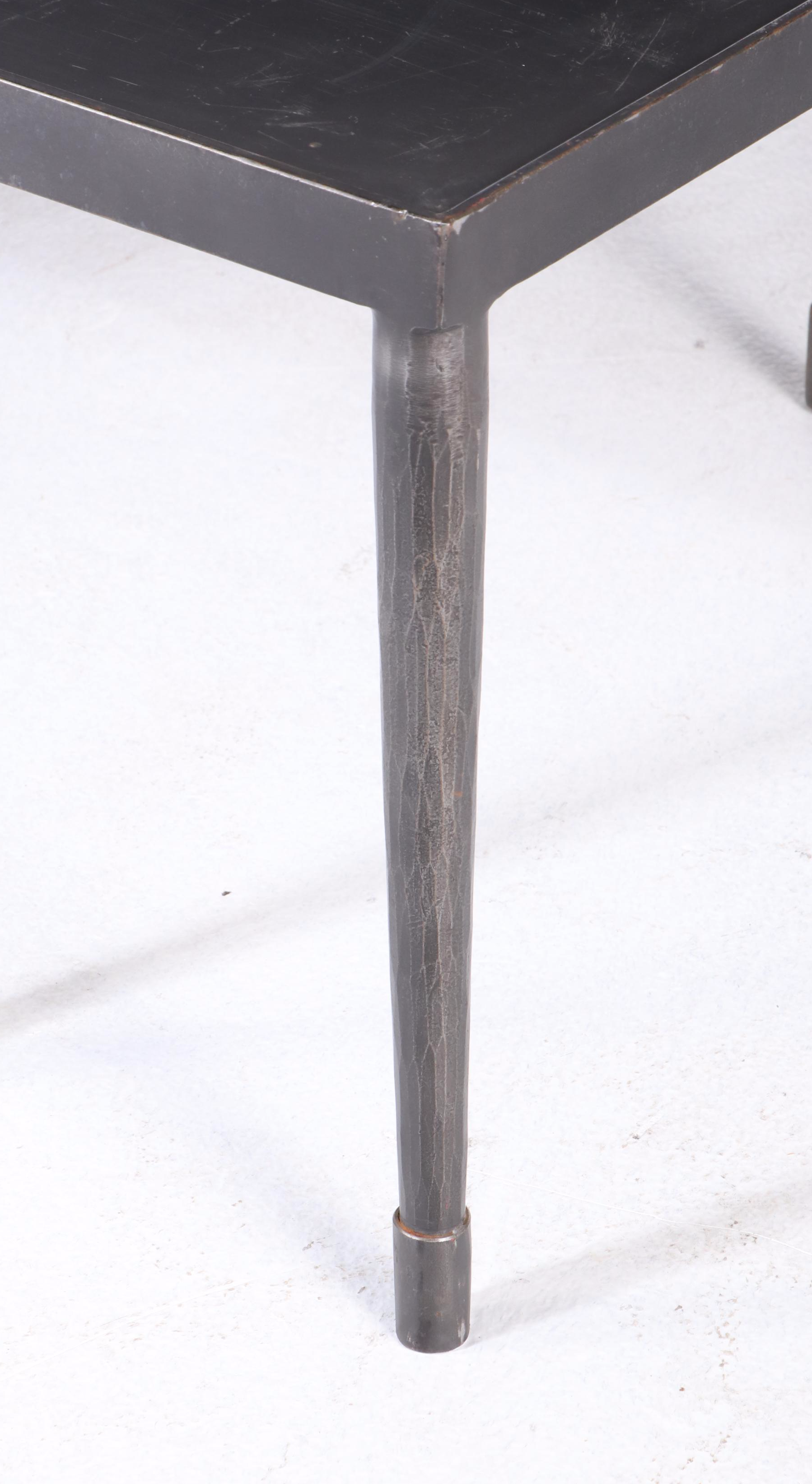 Industrial Style Metal Table, Mid to Late 20th Century