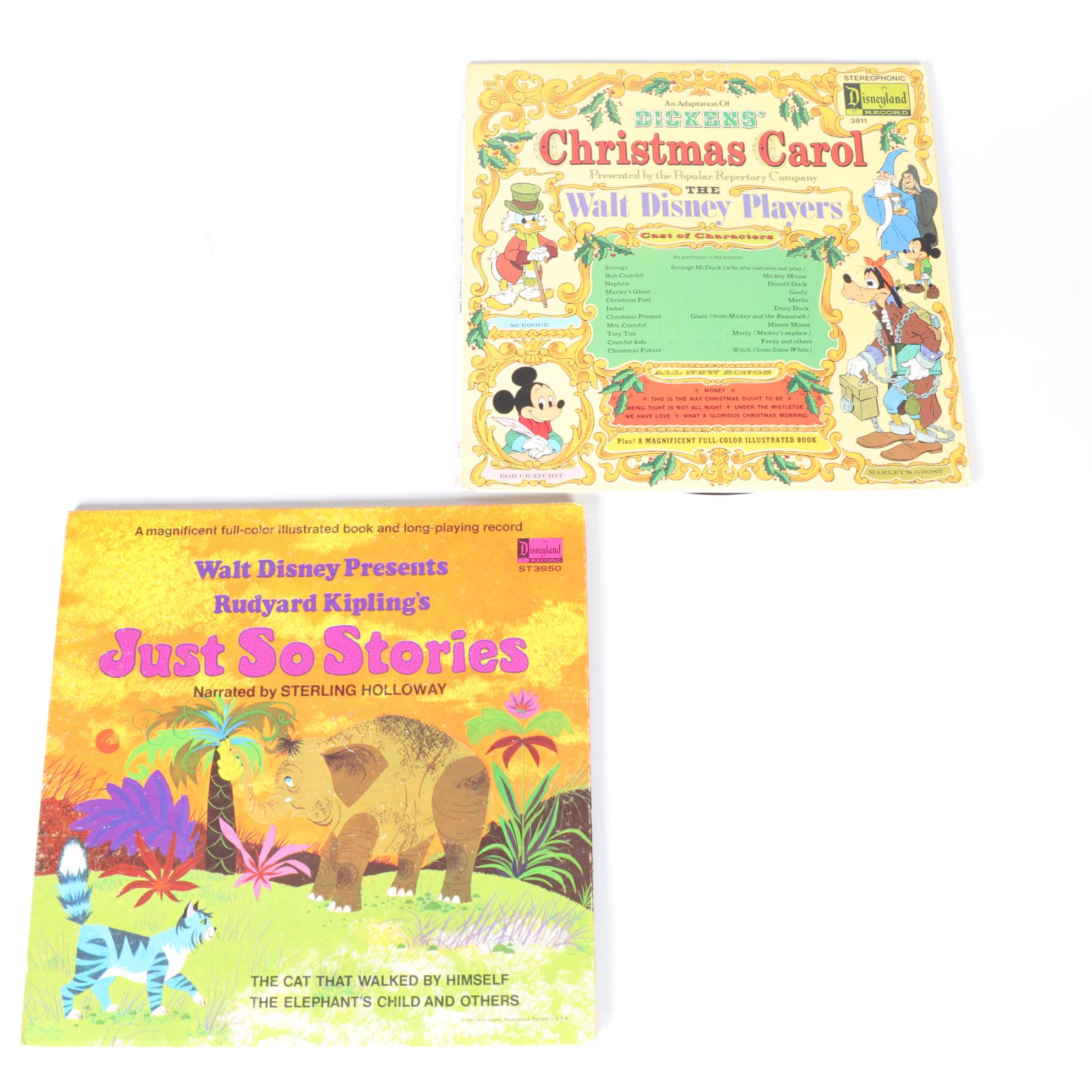 Children's Record Collection Featuring Mickey Mouse, Sesame Street and More