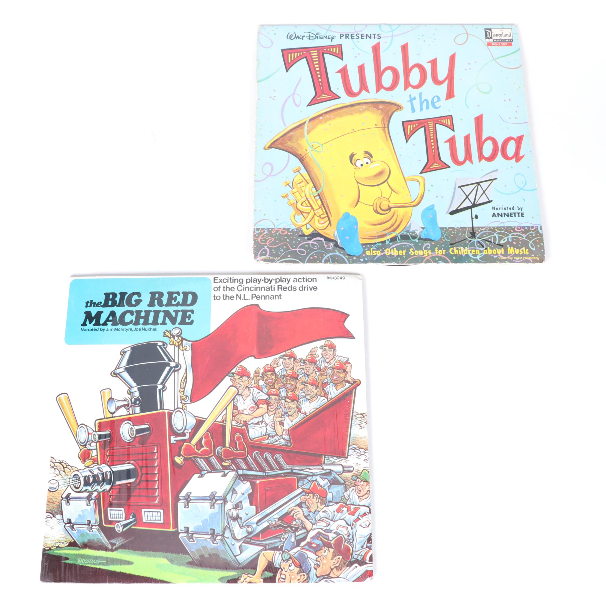 Children's Record Collection Featuring Mickey Mouse, Sesame Street and More