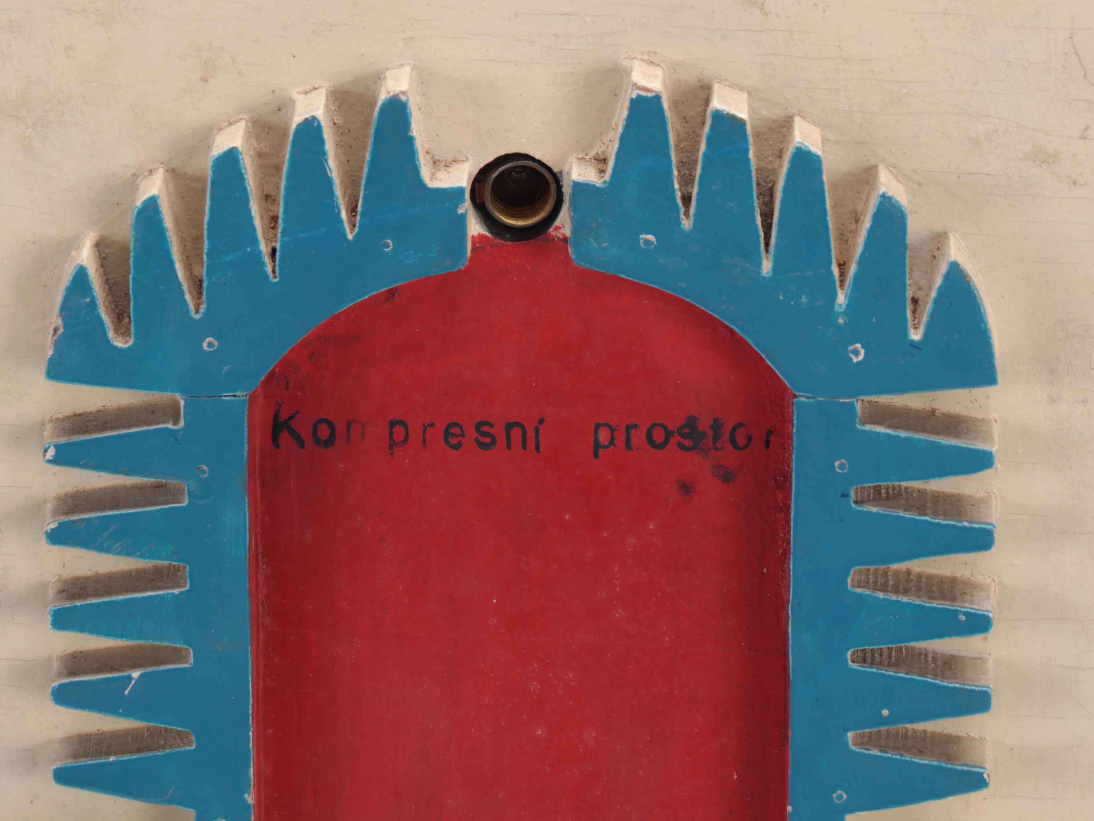 Four-Stroke Single-Cylinder Engine Czech Educational Cutaway Scale Model