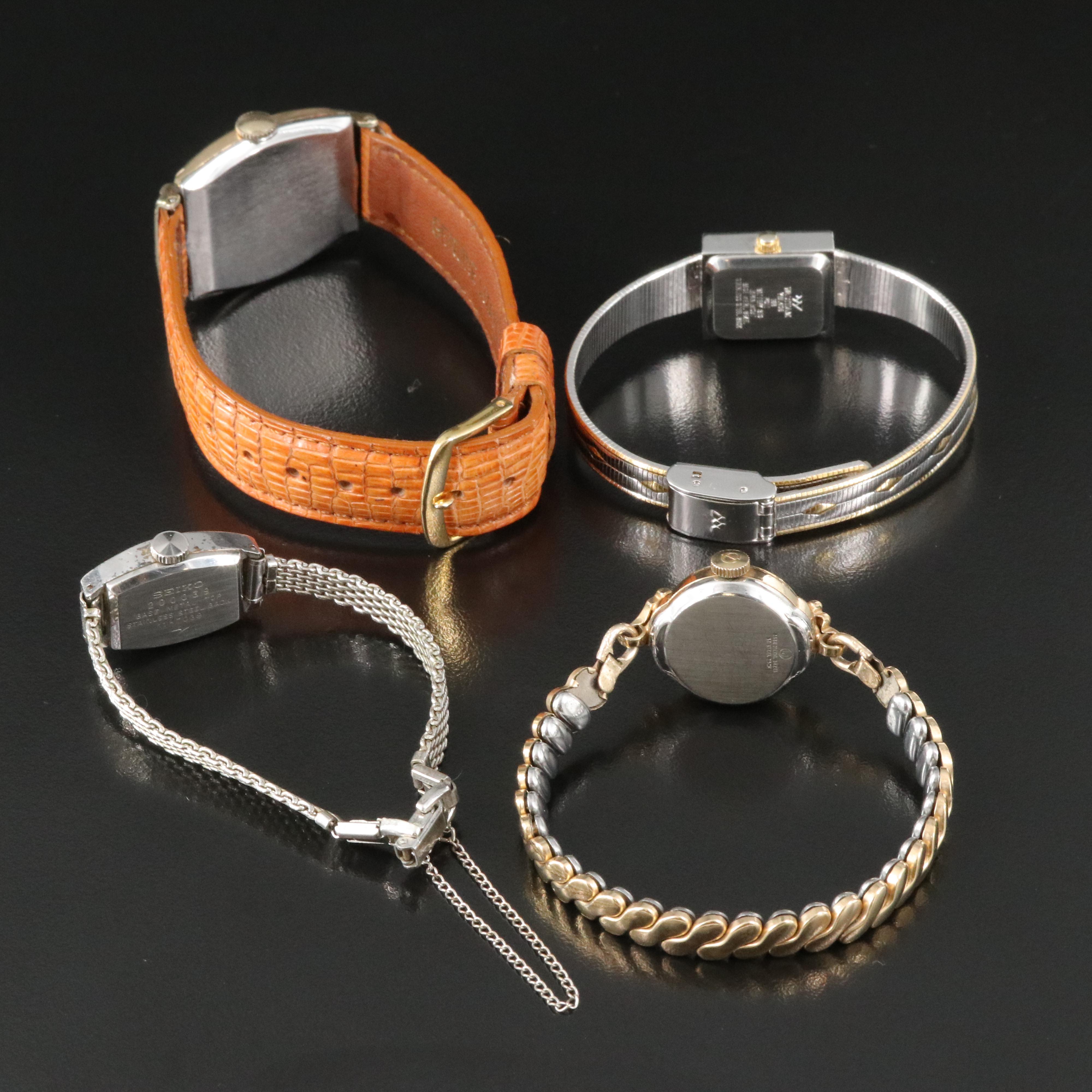 Vintage Seiko, Benrus, Elgin, & Waltham Wristwatches Everything But