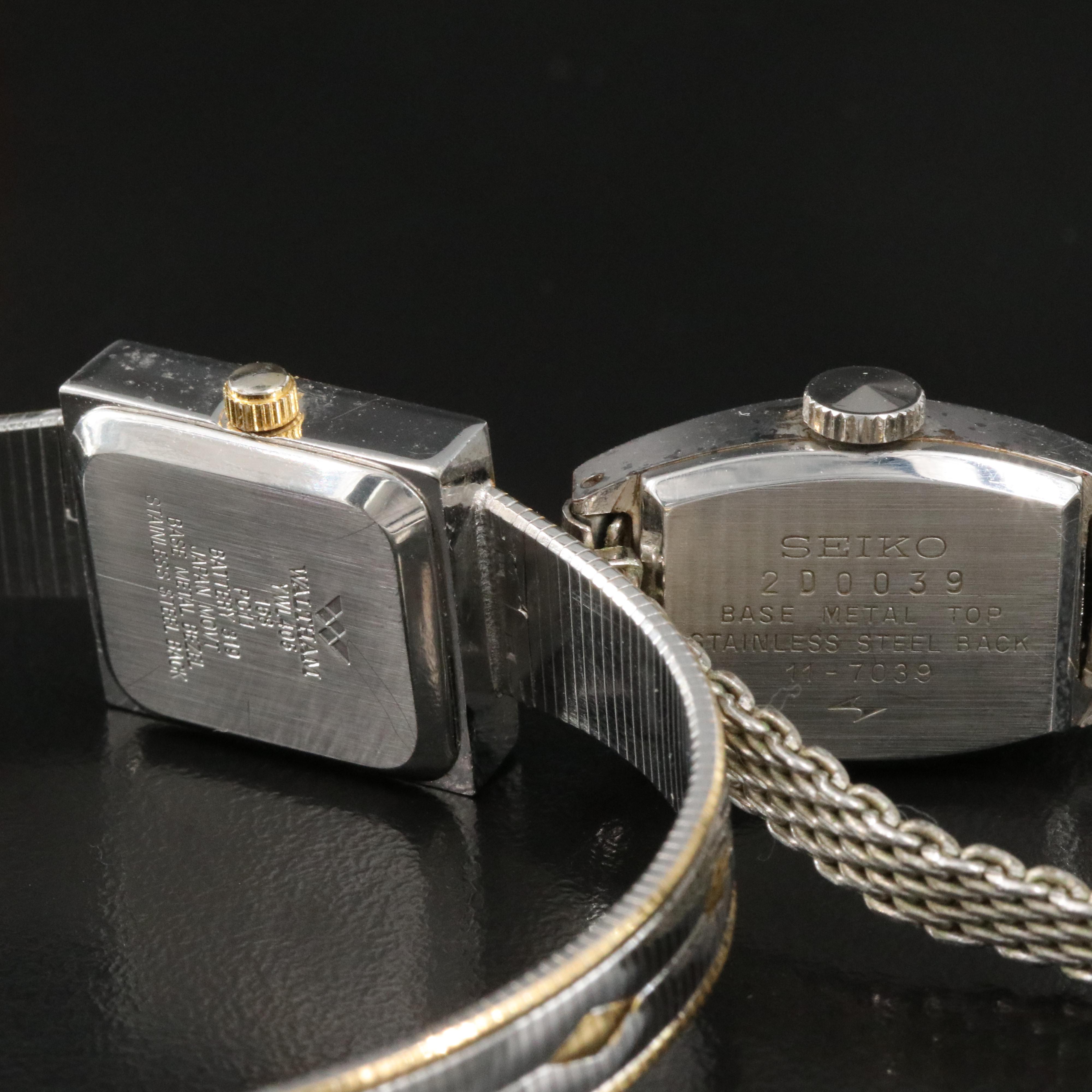 Vintage Seiko, Benrus, Elgin, & Waltham Wristwatches Everything But