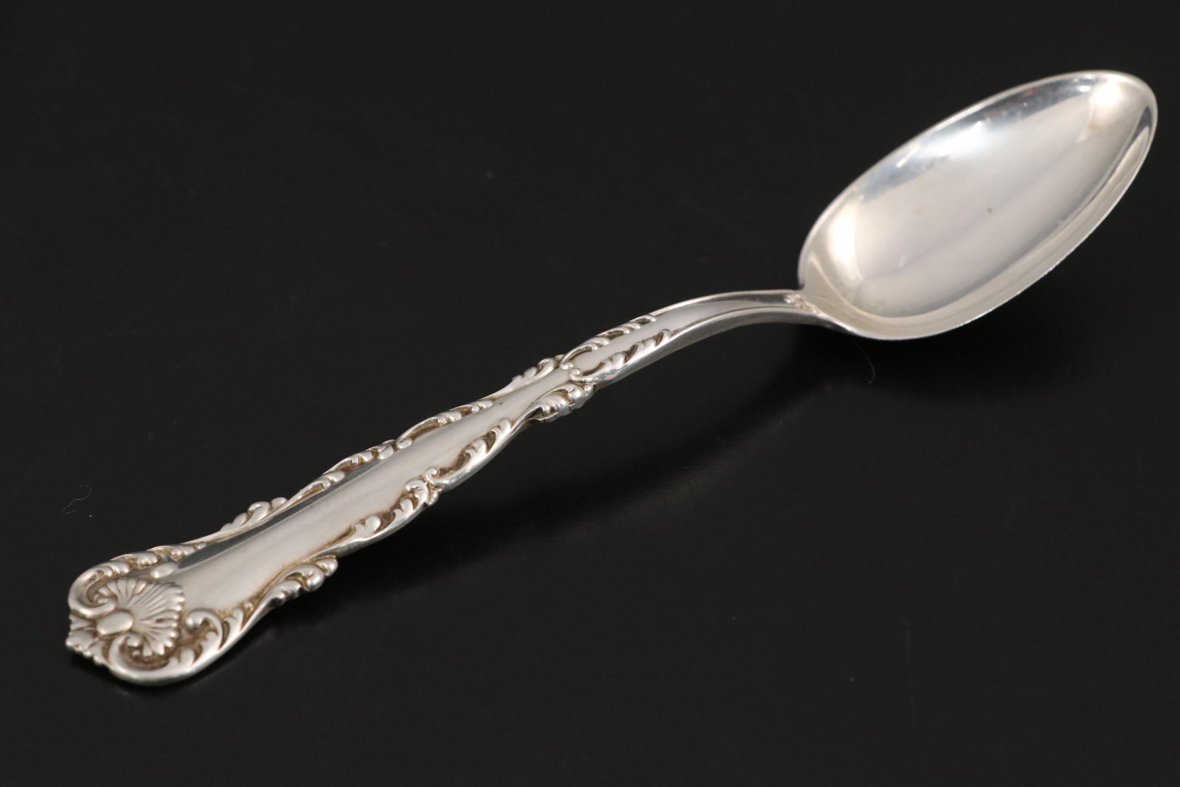 Frank M. Whiting "NeapolitanKings Court" Sterling Teaspoons