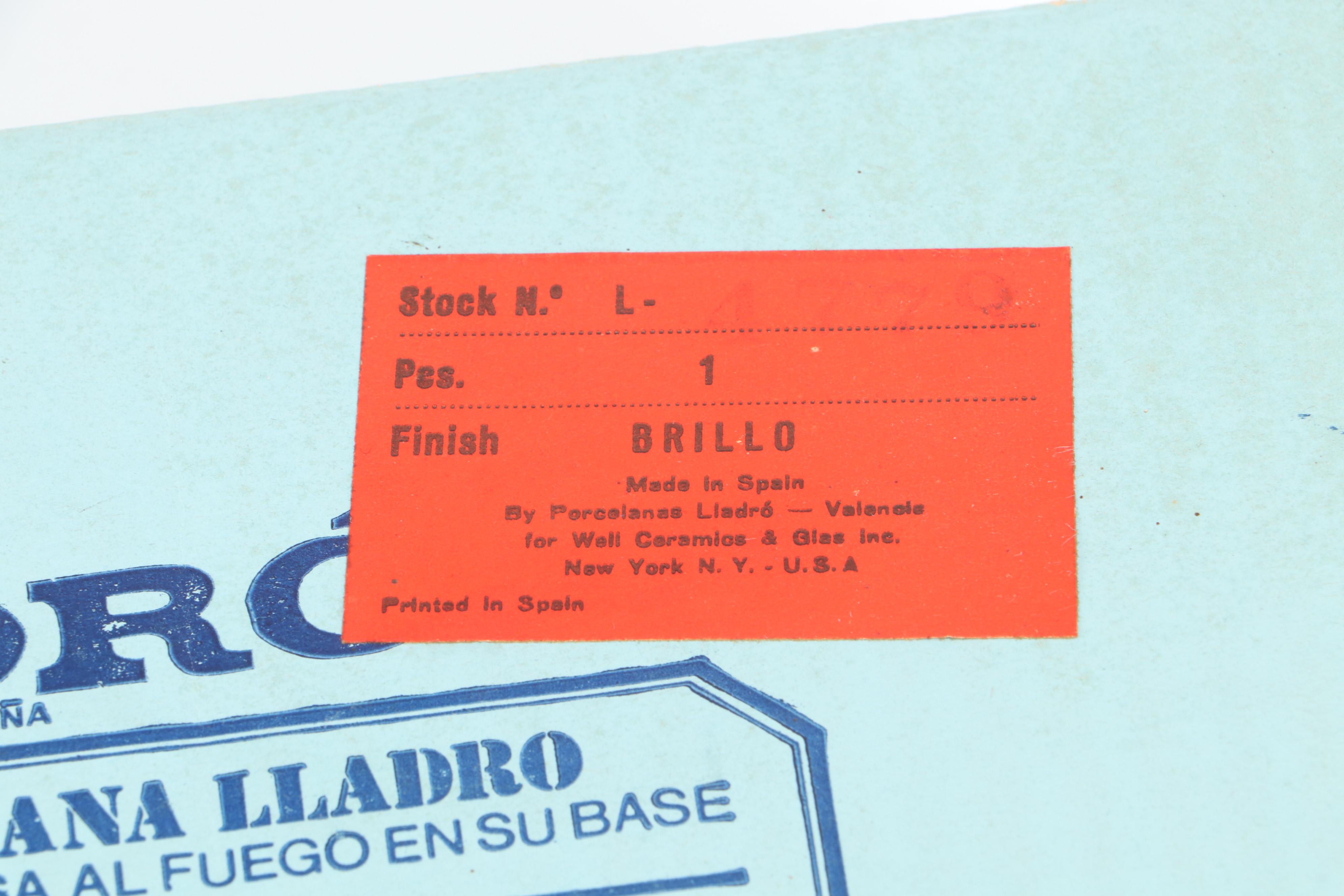 Lladró "Teaching to Pray" Porcelain Figurine Designed by Vicente Martínez