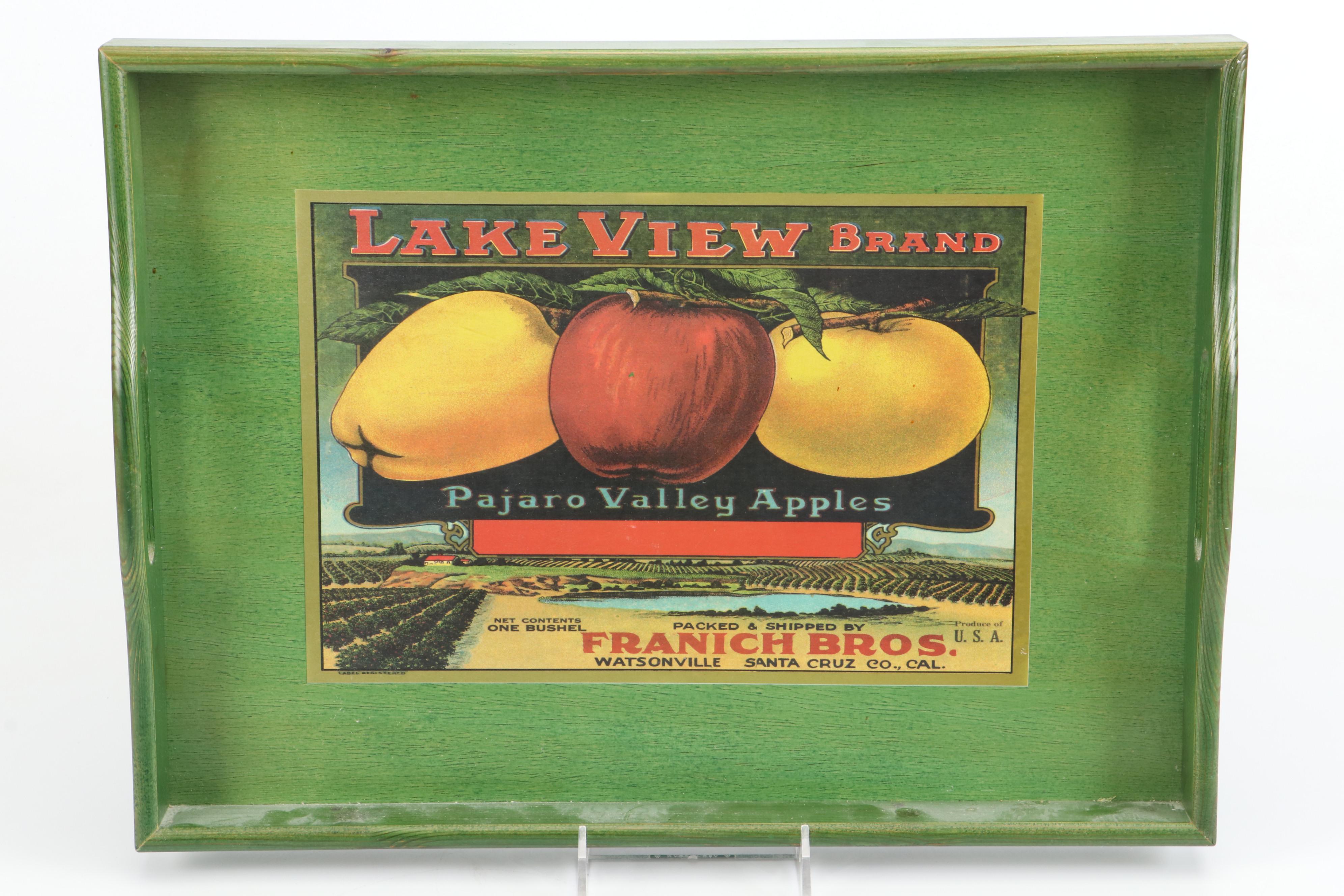 Haha German Coffee Grinder with Meat Grinder & Vintage Advert Style Serving Tray