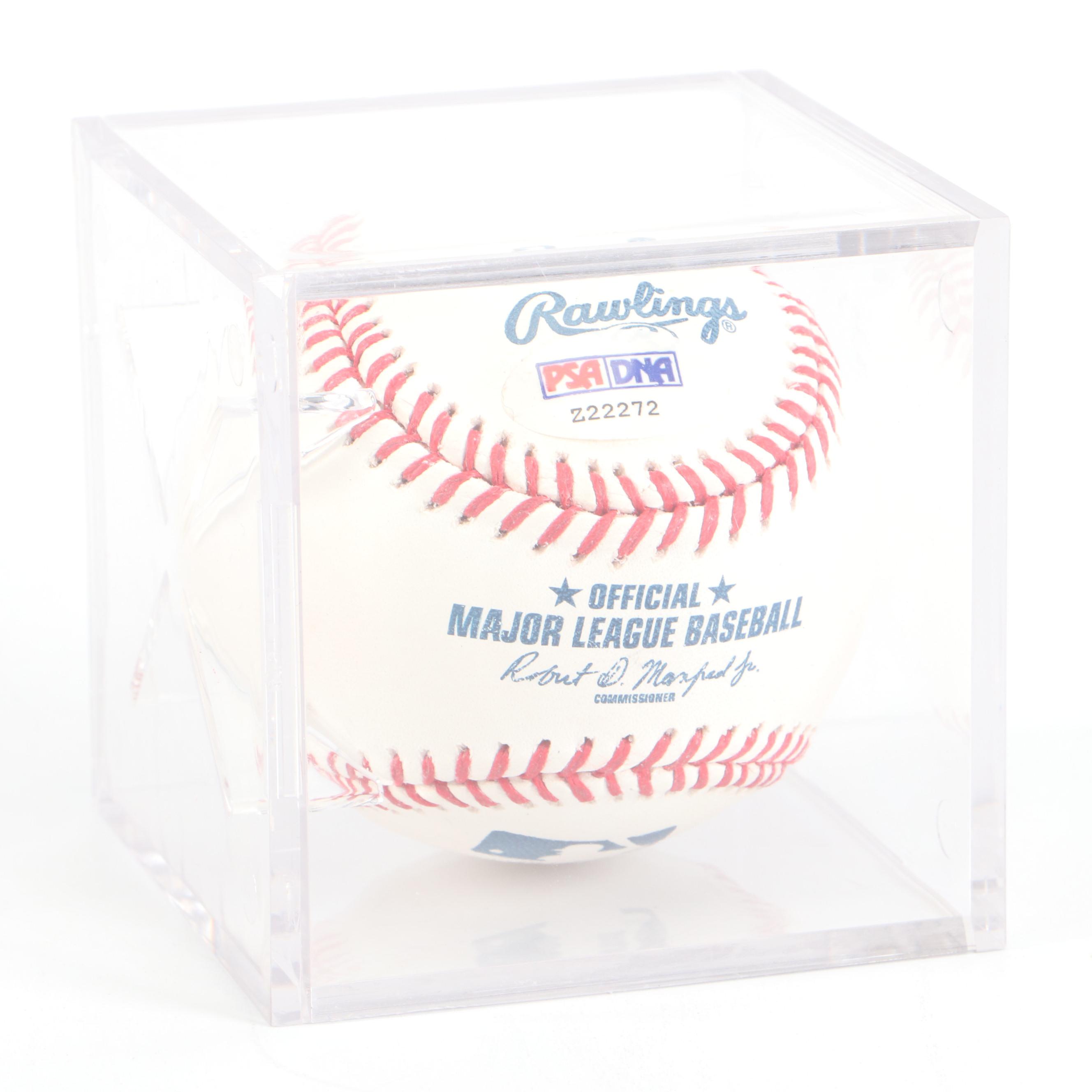 Bill Clinton and James Patterson Signed Book with Rudy Giuliani Signed Baseball