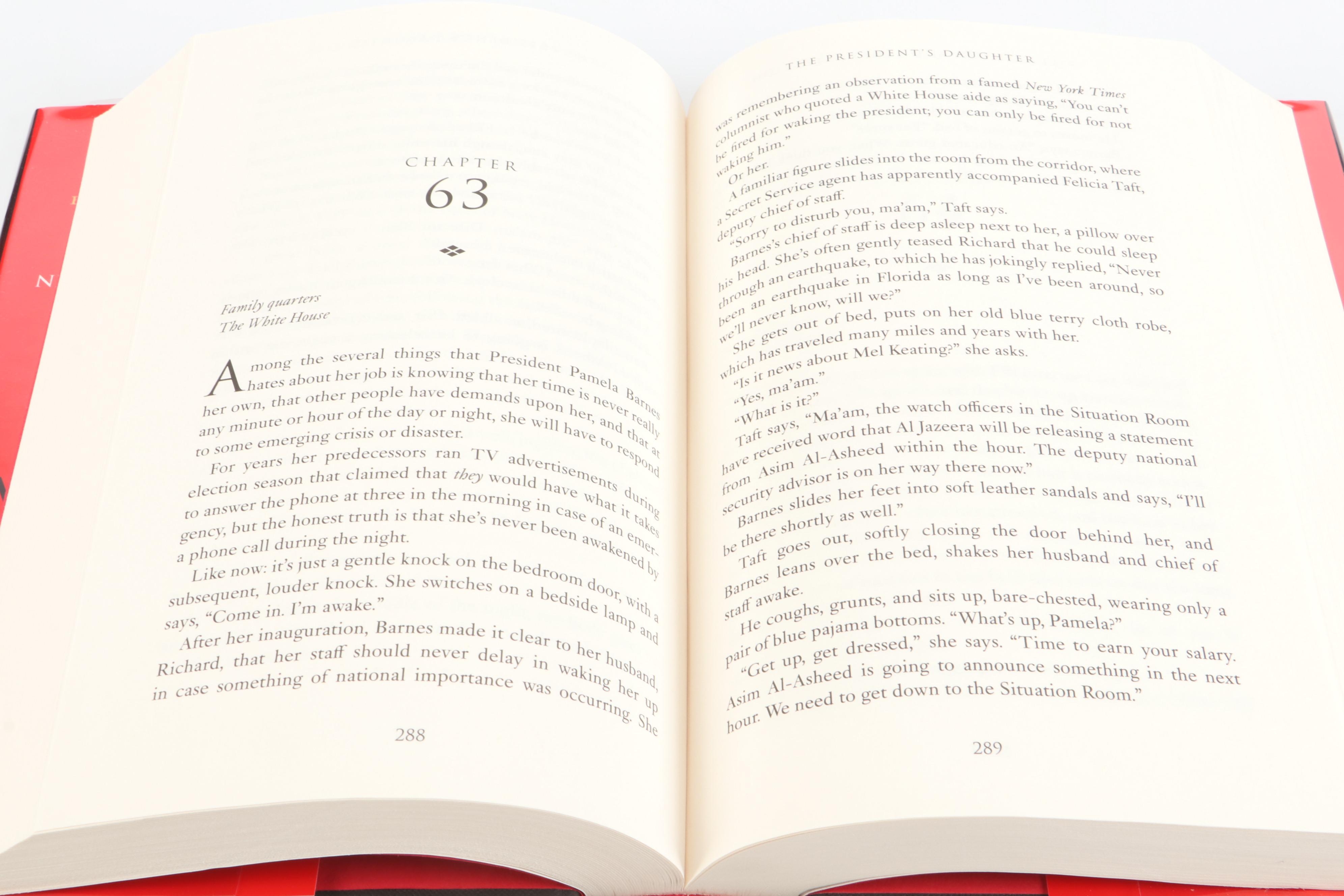 Bill Clinton and James Patterson Signed Book with Rudy Giuliani Signed Baseball