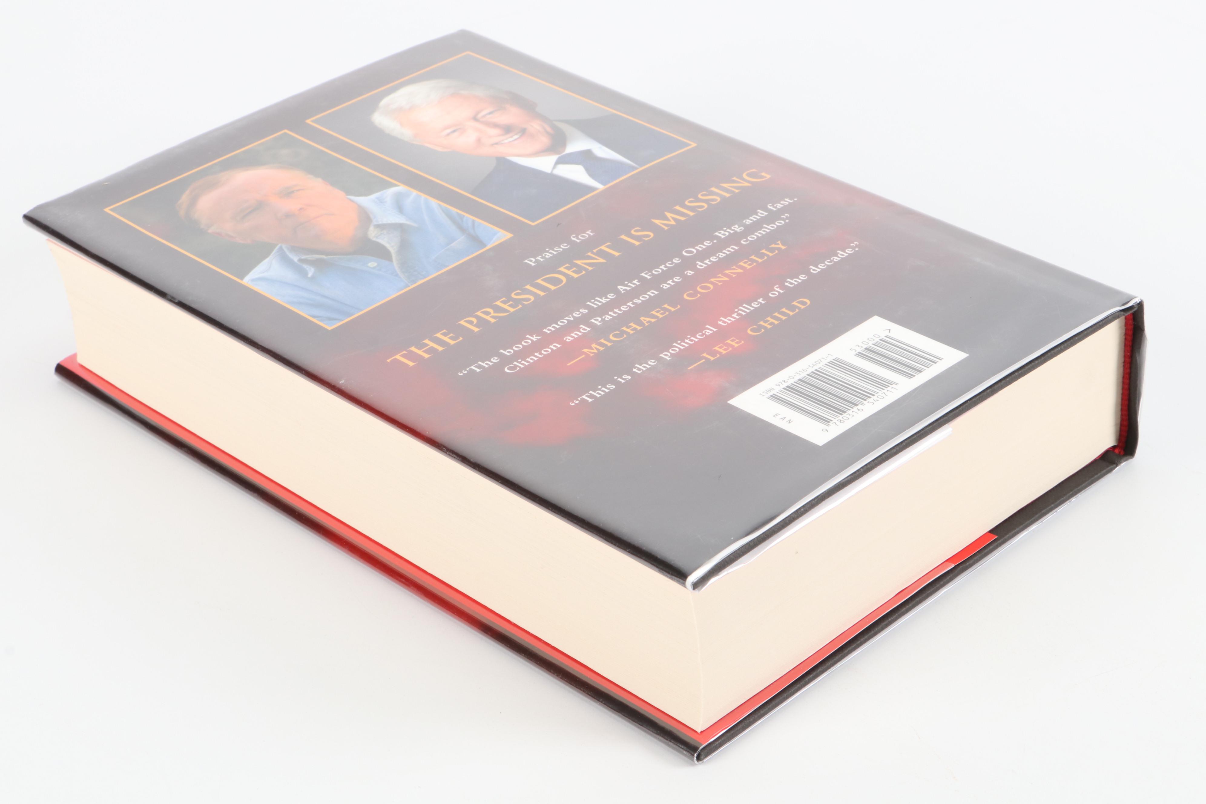 Bill Clinton and James Patterson Signed Book with Rudy Giuliani Signed Baseball