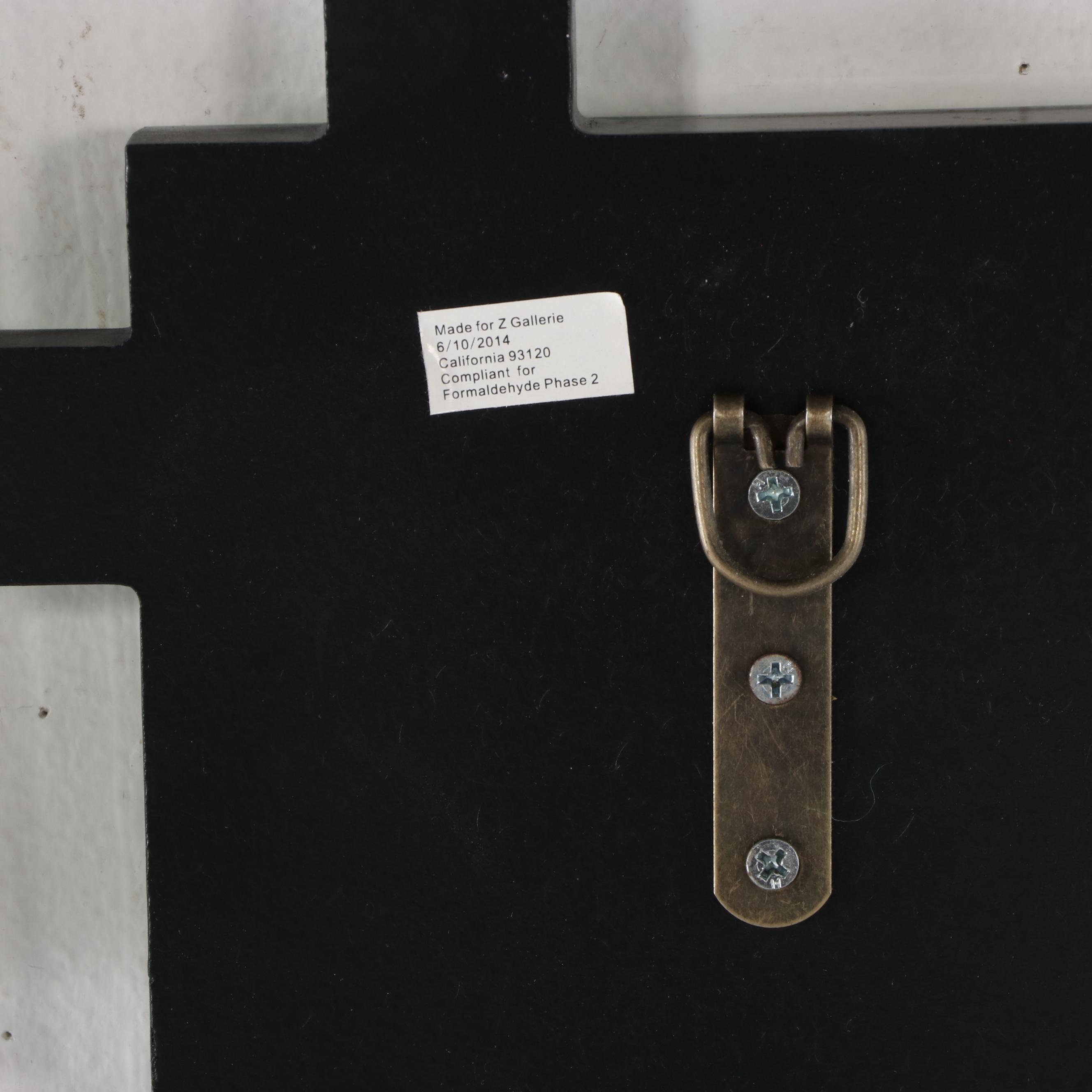 Z Gallerie Interlocking Greek Key Motif Wall Mirror