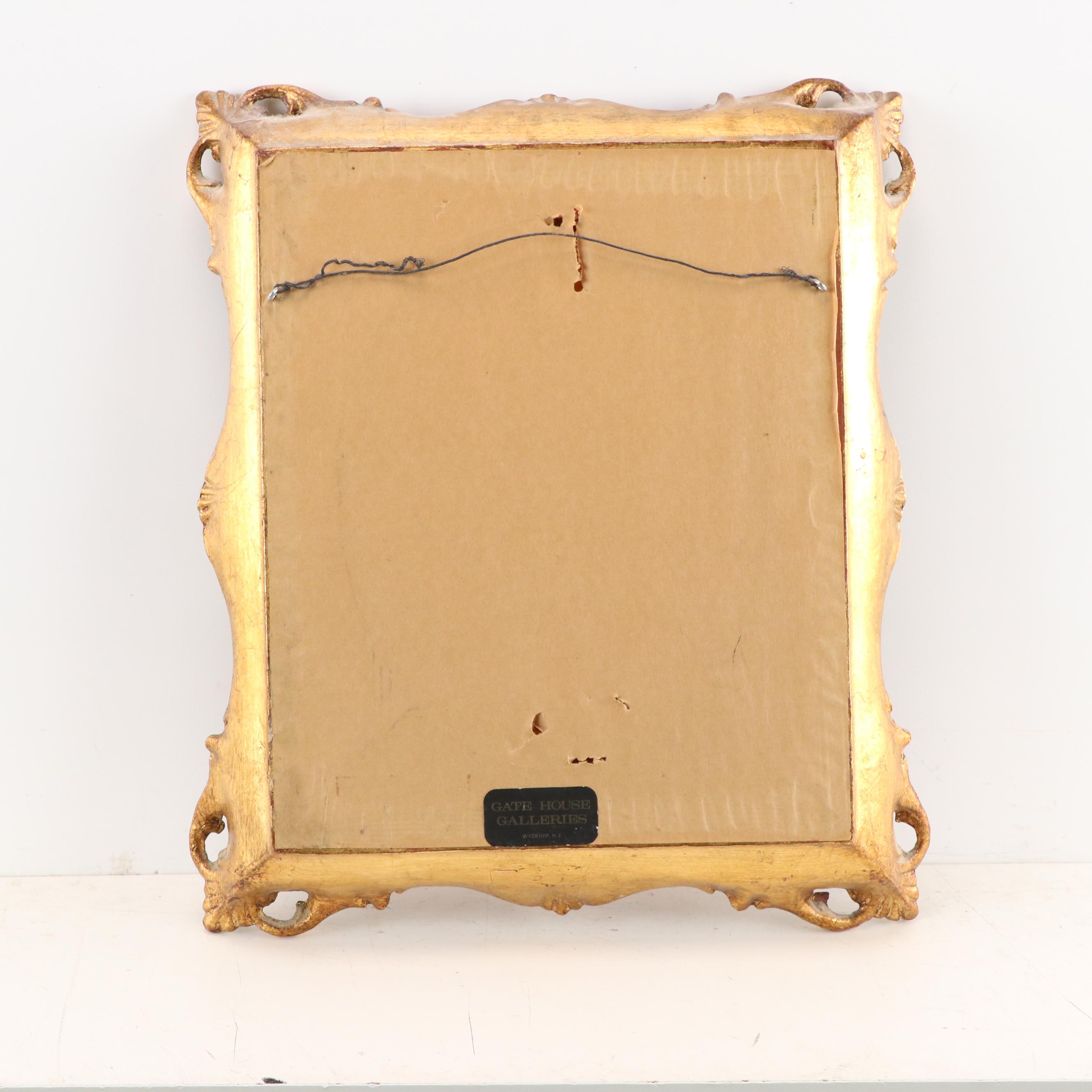 Collotype After Jean-Baptiste Greuze "La Cruche Cassée," Late 19th Century