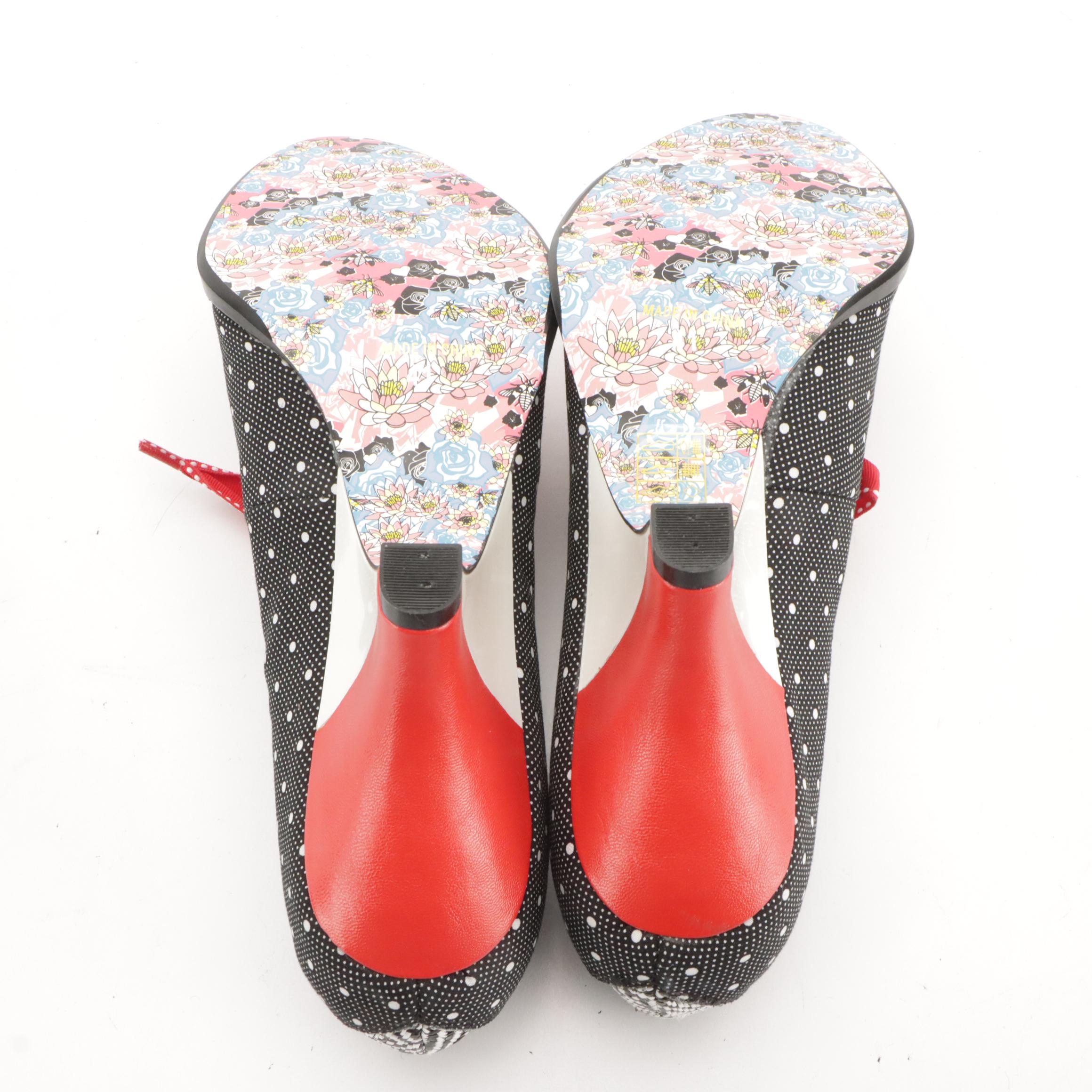 Irregular Choice Kanjanka and Force of Beauty Heels with Boxes