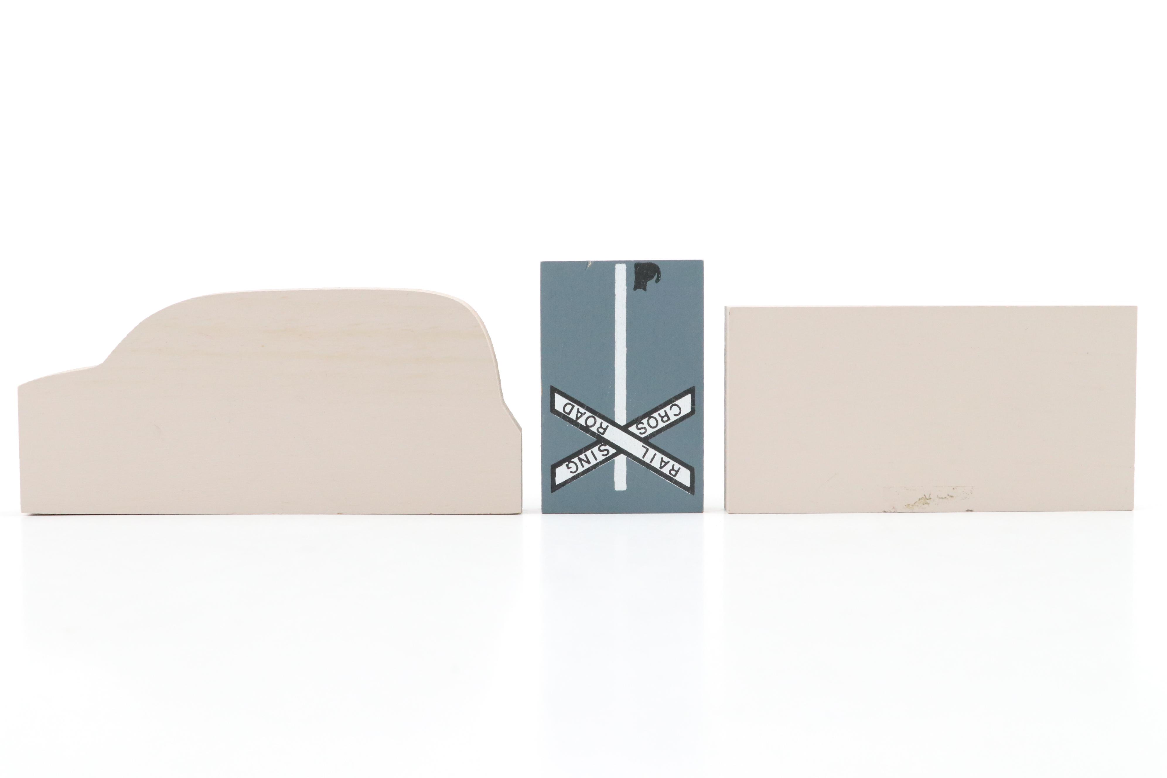 The Cat's Meow Wooden House Replicas and More House Figurines, Late 20th C.