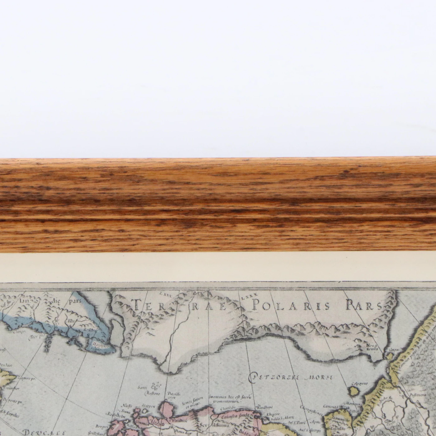 Collotype Map After Gerard Mercator