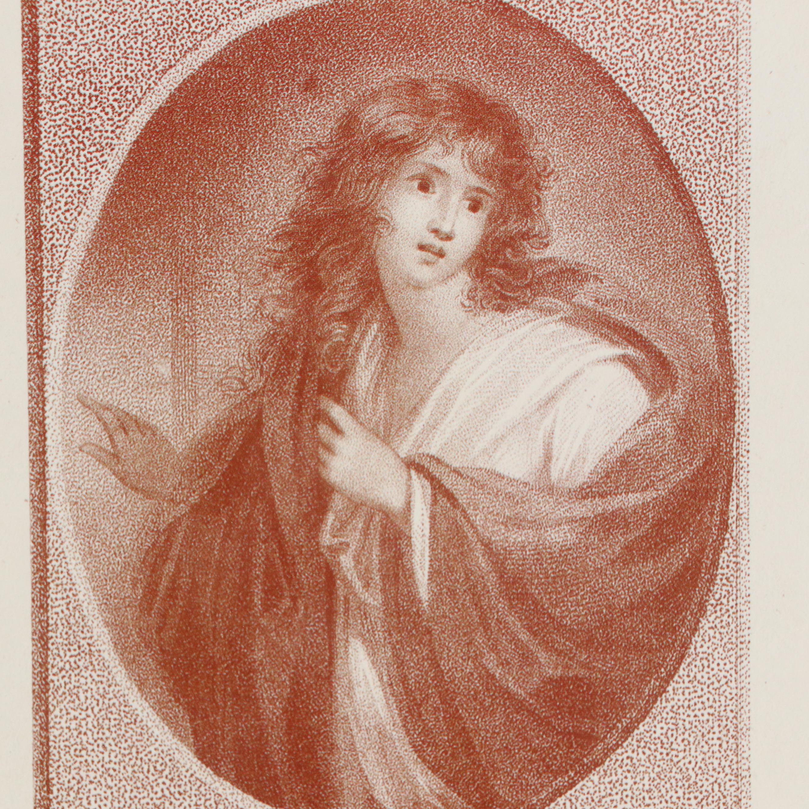 Offset Lithographs "Ella" and "Margaret" After Charles Taylor