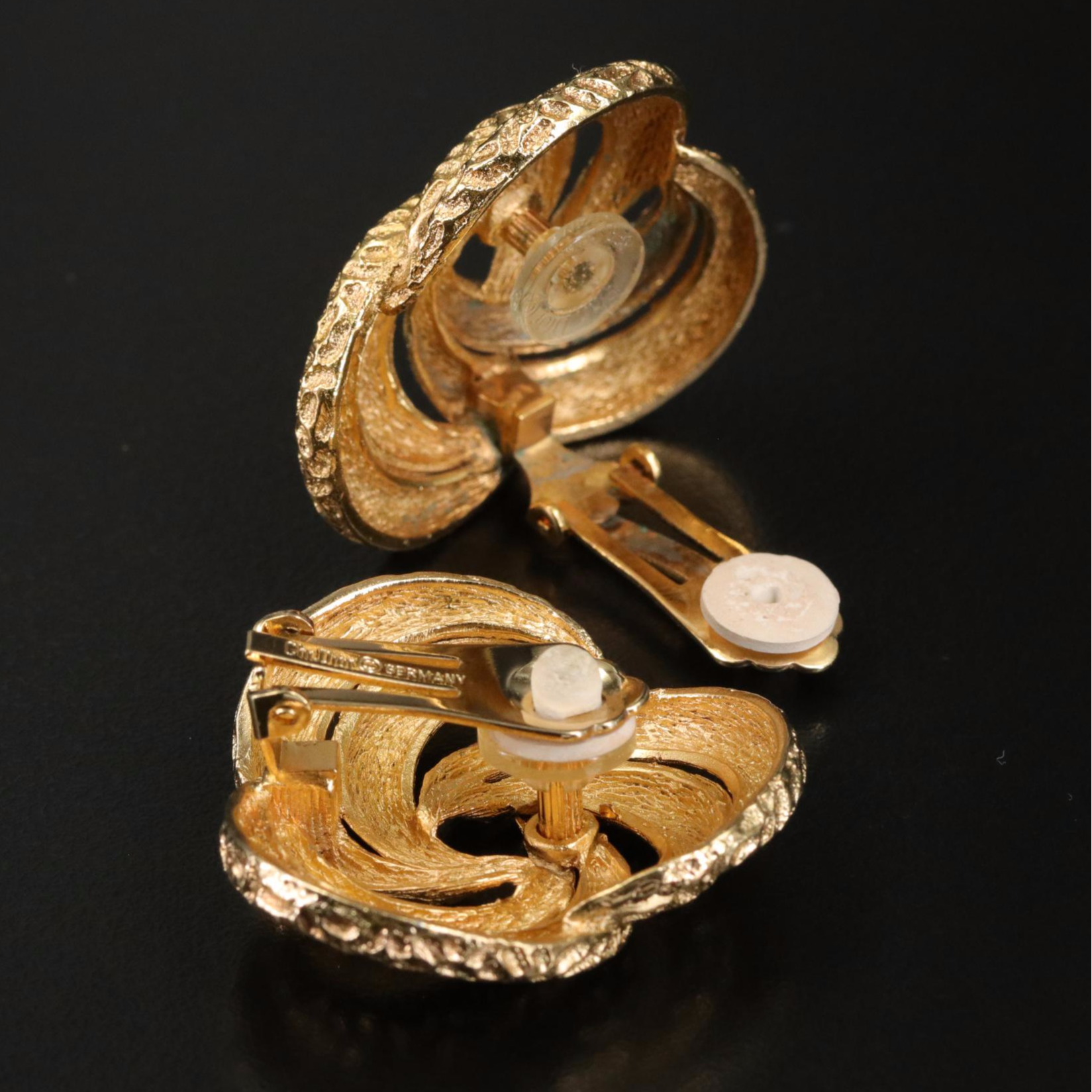 Christian Dior Triple Infinity Love Knot Drop Earrings