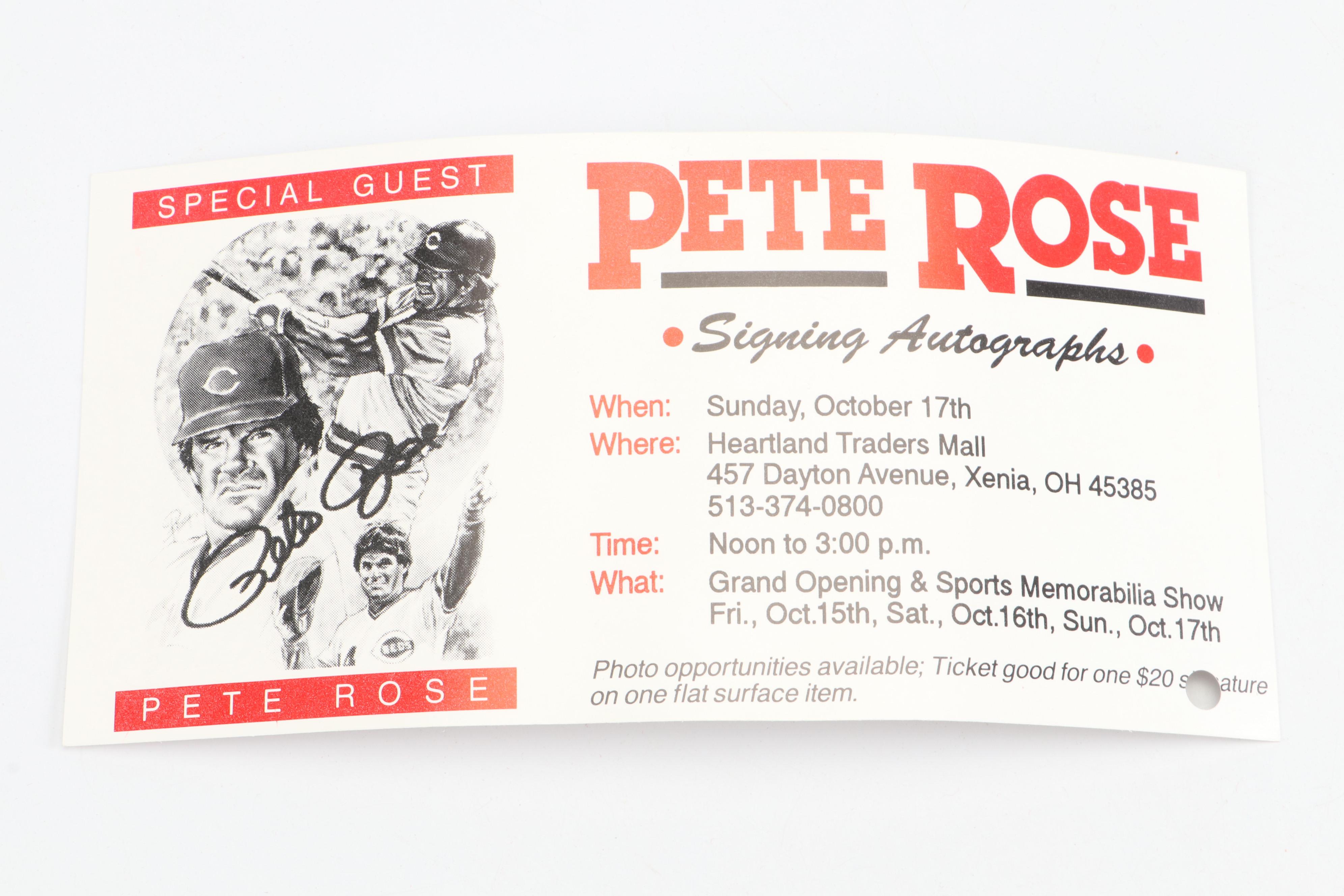 Pete Rose Signed "#4256" Rawlings Adirondack Big Stick Baseball Bat