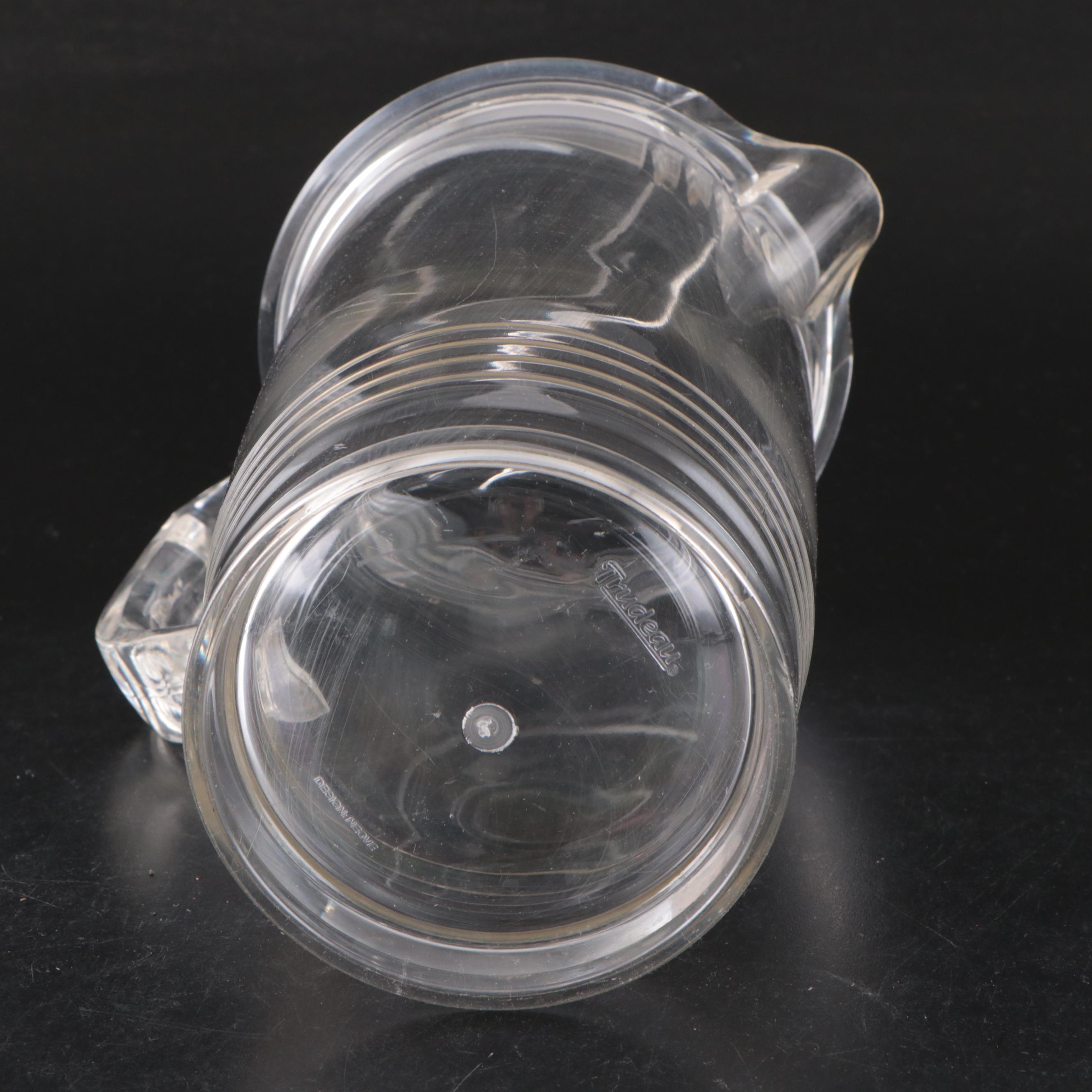 Pyrex Glass Measuring Cups with Stainless Steel Utensils and Table Accessories