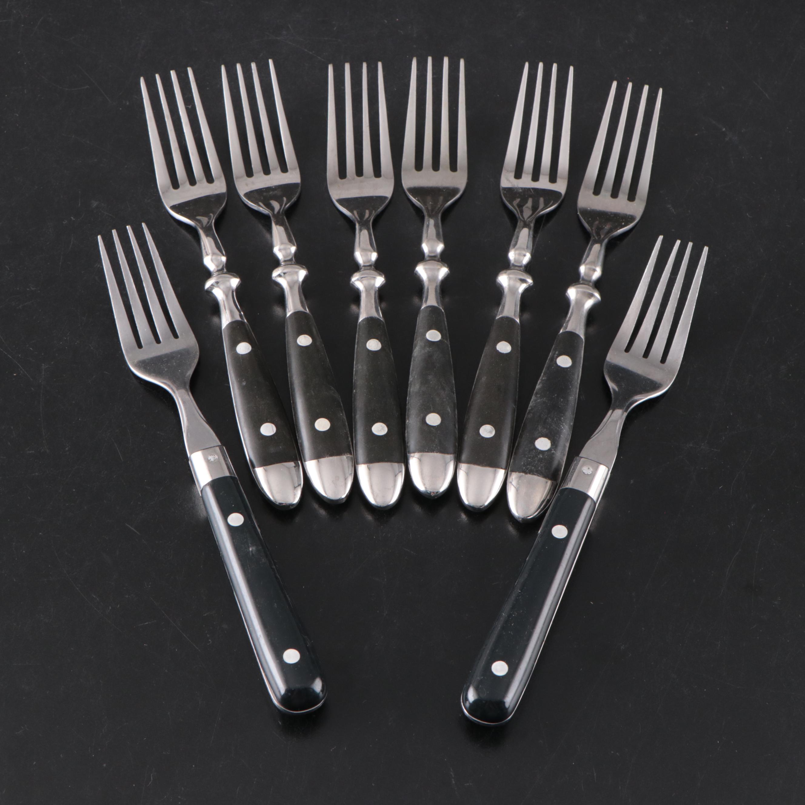 Pyrex Glass Measuring Cups with Stainless Steel Utensils and Table Accessories