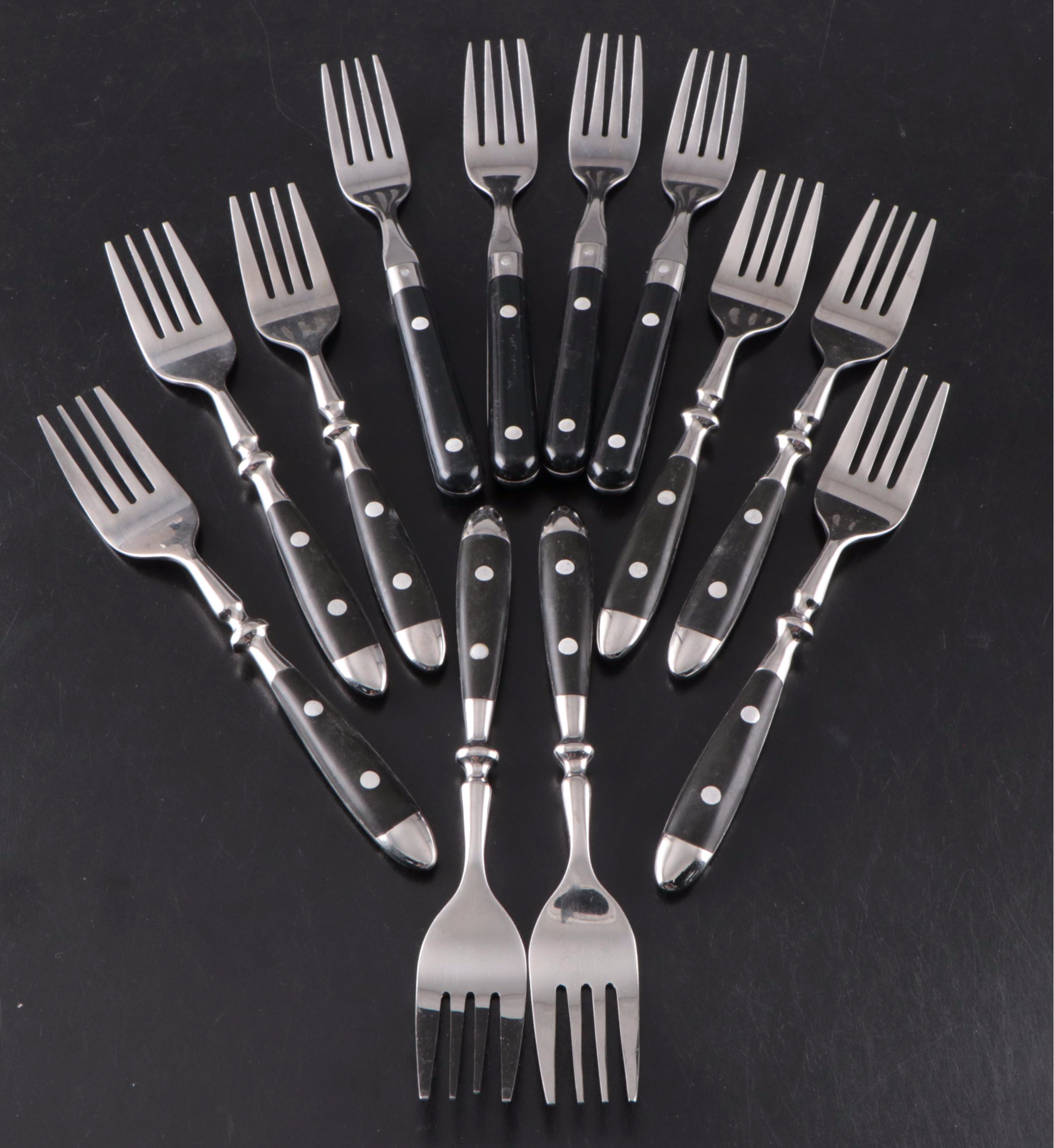 Pyrex Glass Measuring Cups with Stainless Steel Utensils and Table Accessories