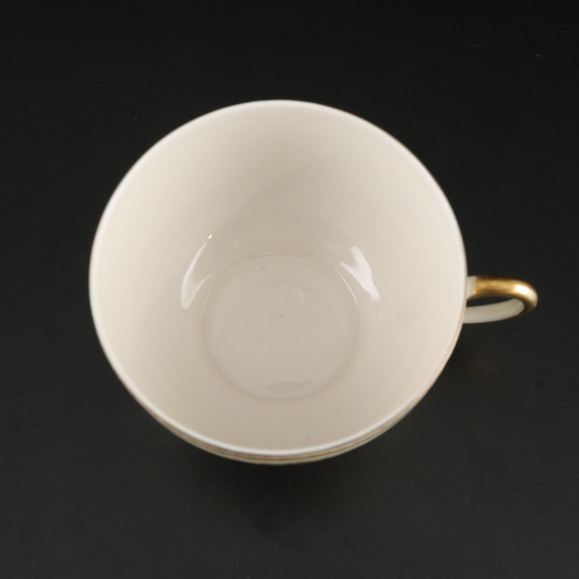 Guerin Pouyat Elite Limoges Porcelain Dinner Service, Early 20th Century