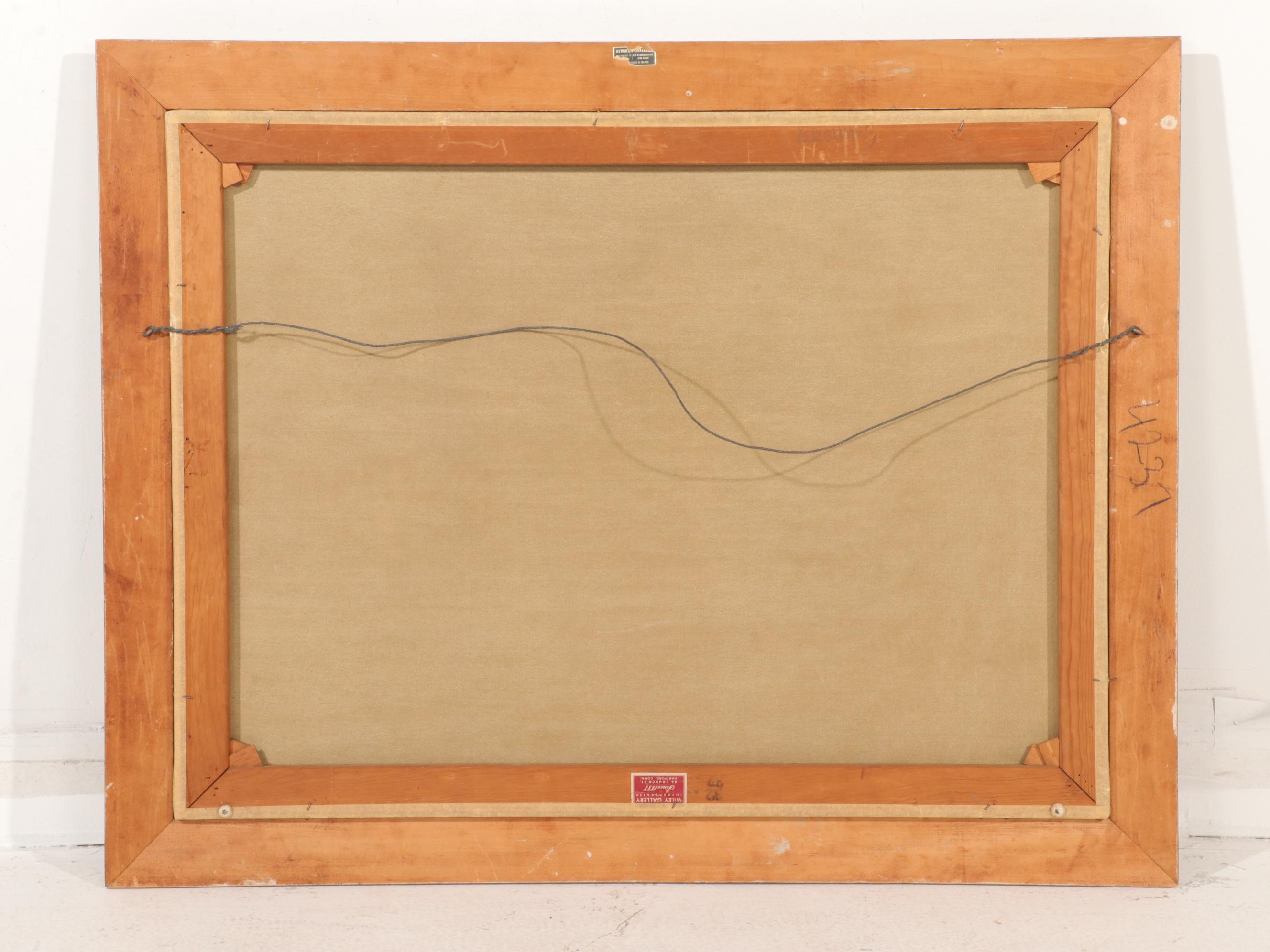 Dutch Pastoral Landscape Oil Painting Attributed to Abraham Herbe, Early 20th C.