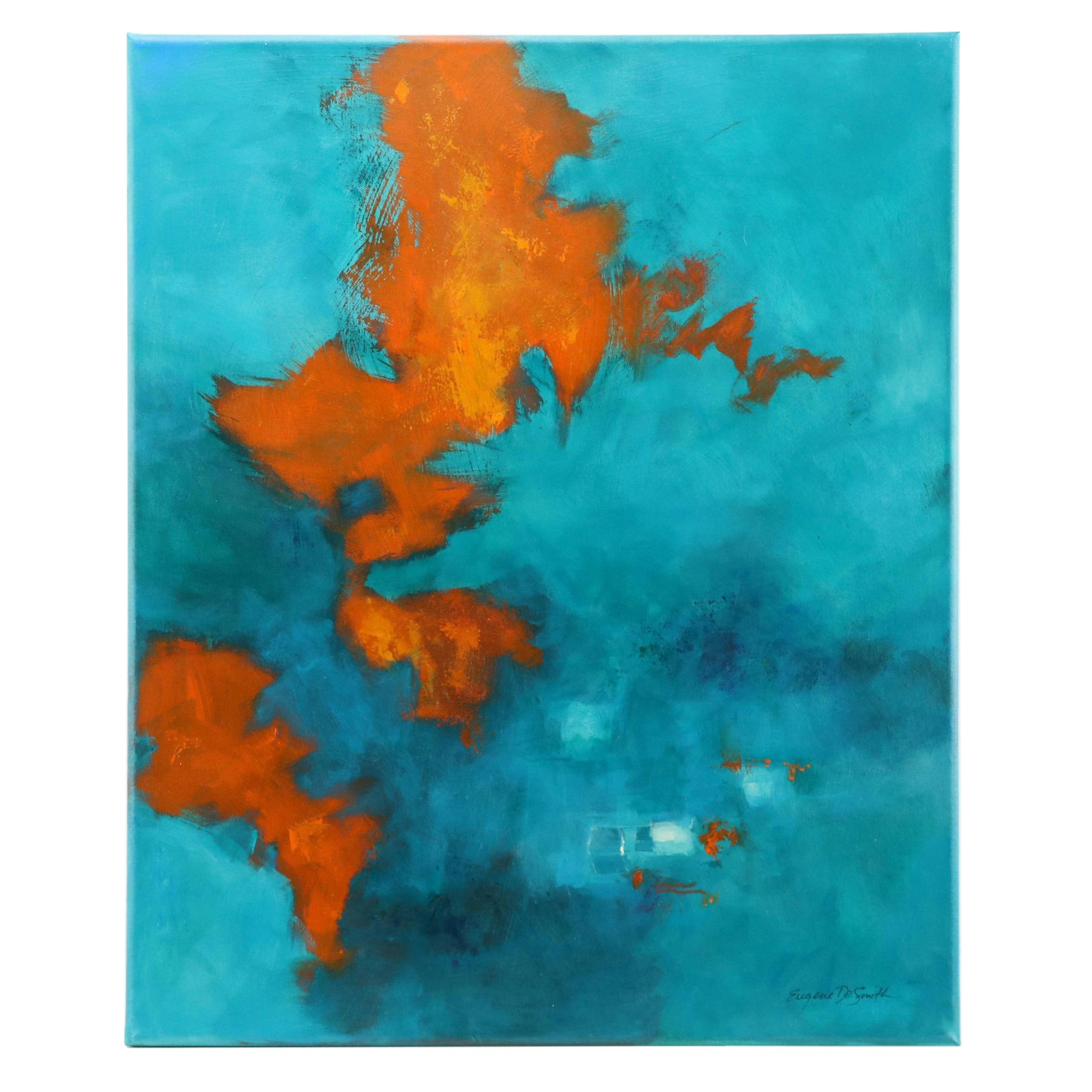 Eugene DeSmith Abstract Acrylic Painting, 2024 Everything But The House