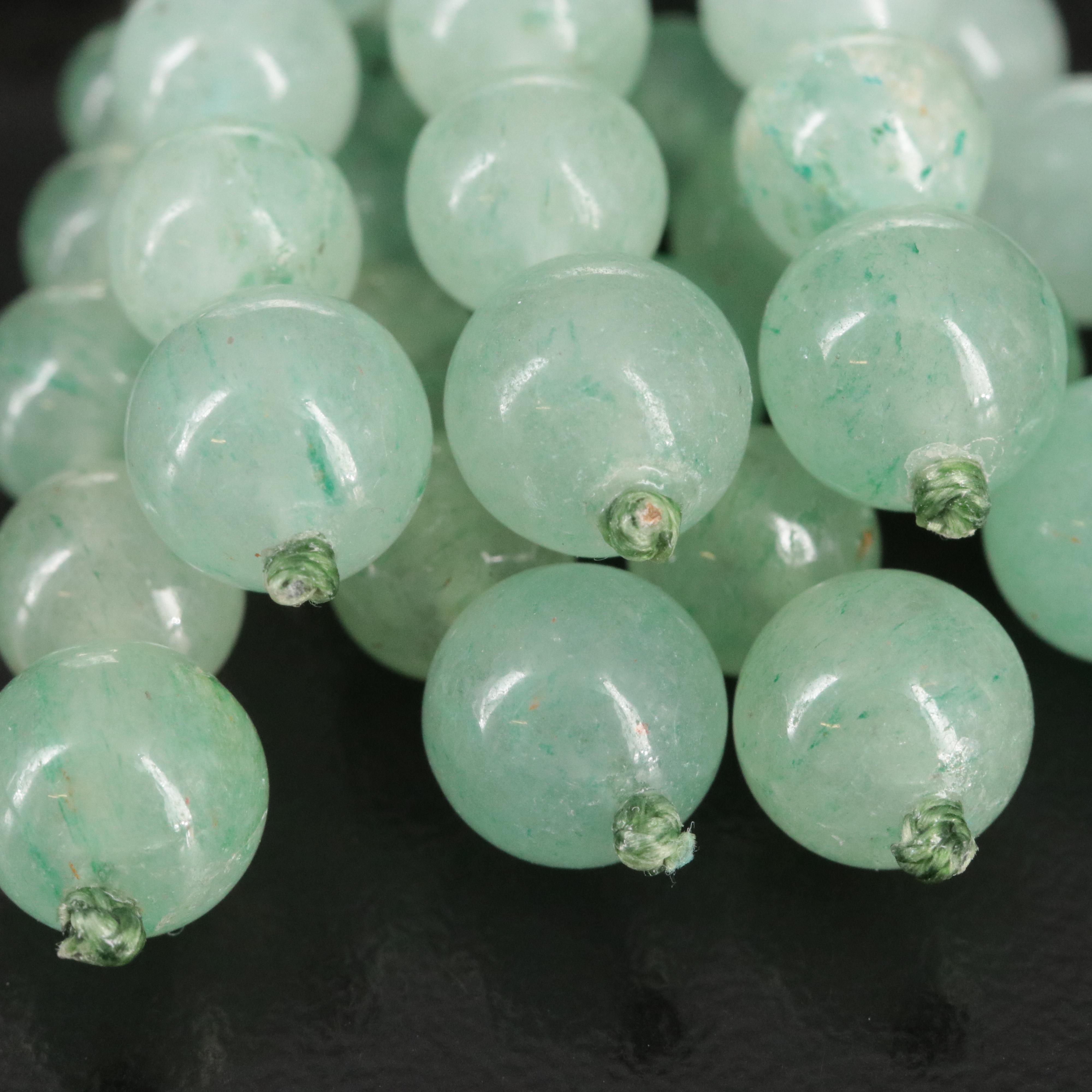 Tiffany & Co. Sterling Clip Earrings with Aventurine Removable Enhancers