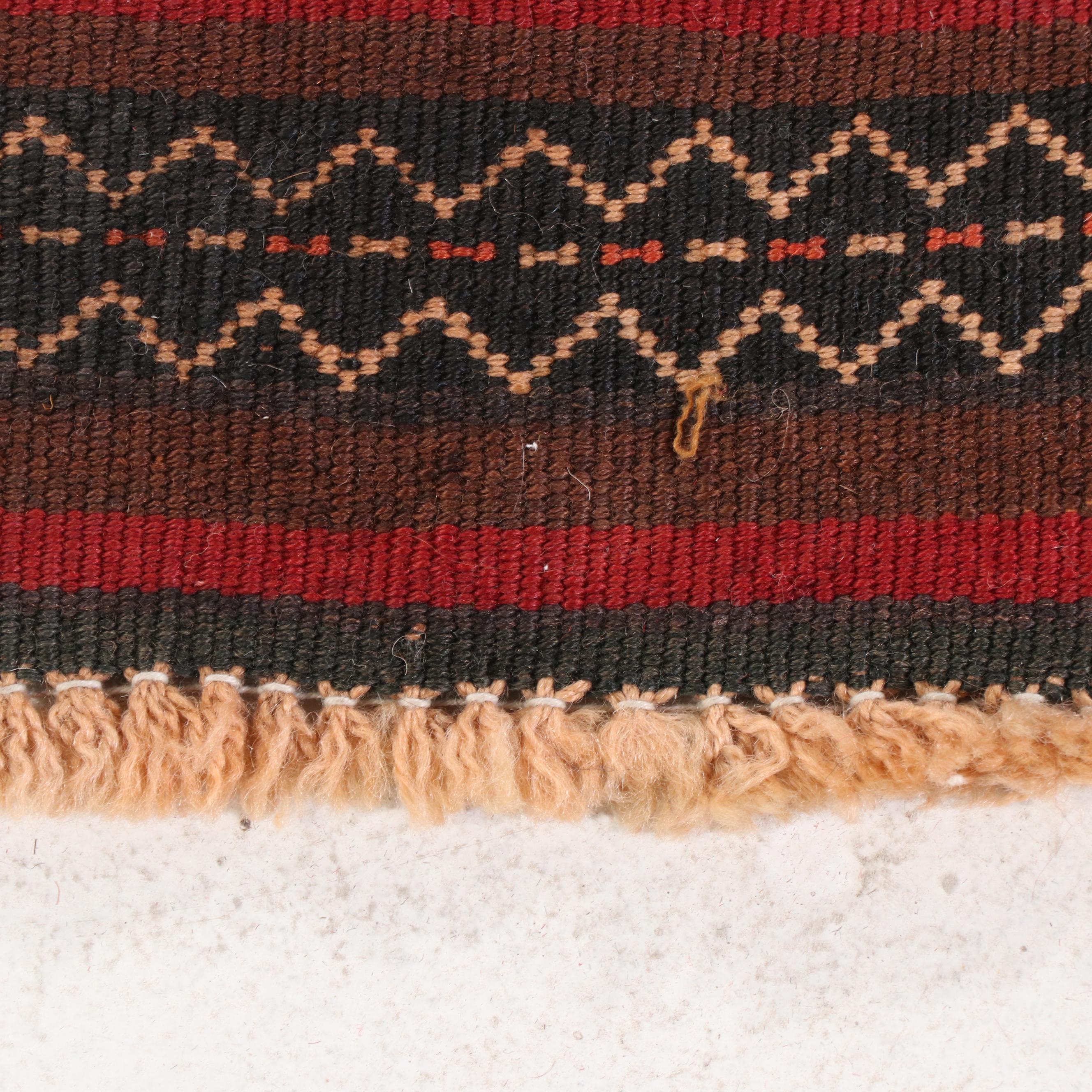 4'7 x 12'9 Handmade Turkish Mixed Technique Mut Cicim Long Rug