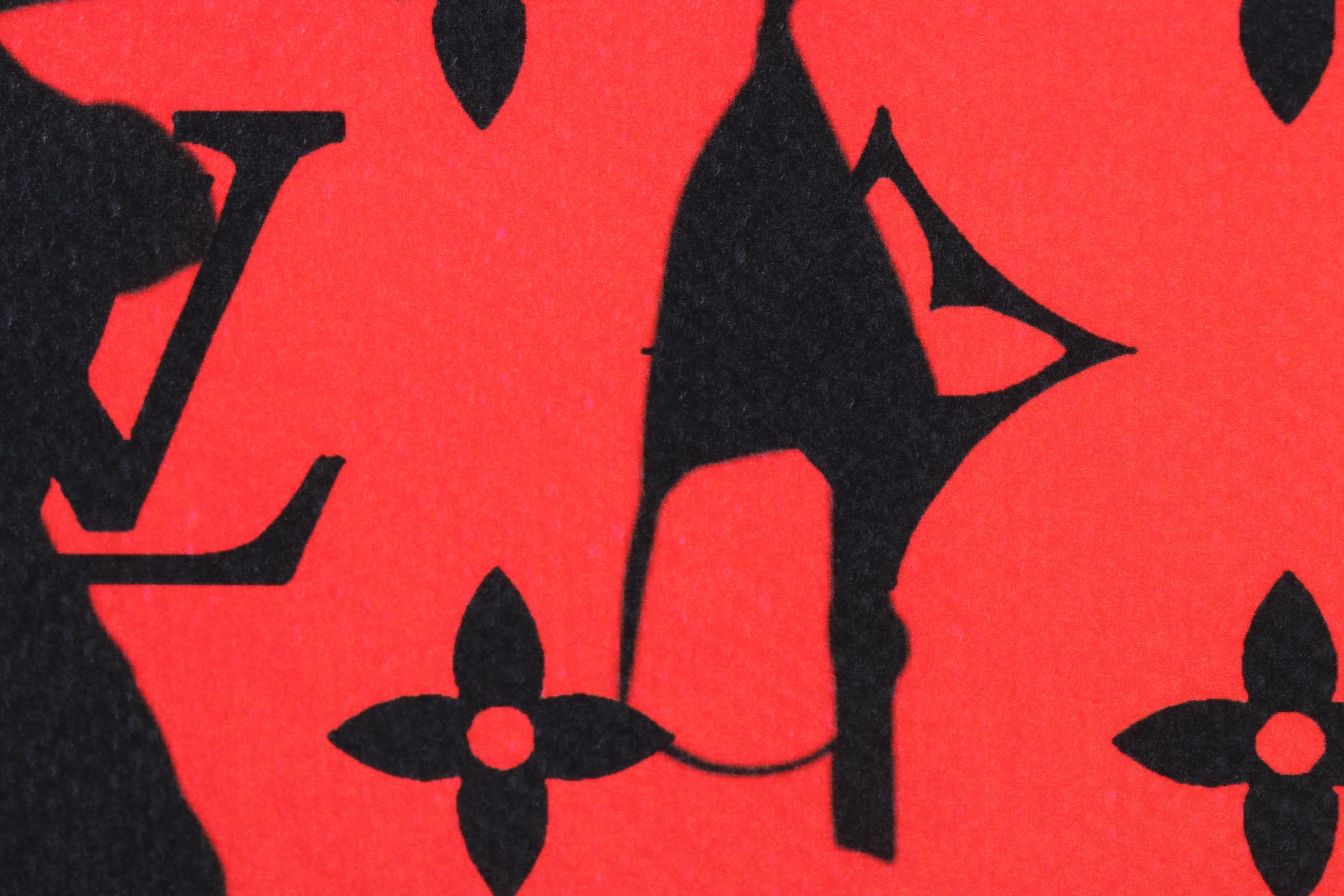 Death NYC Pop Art Graphic Print Homage to Louis Vuitton, 2024