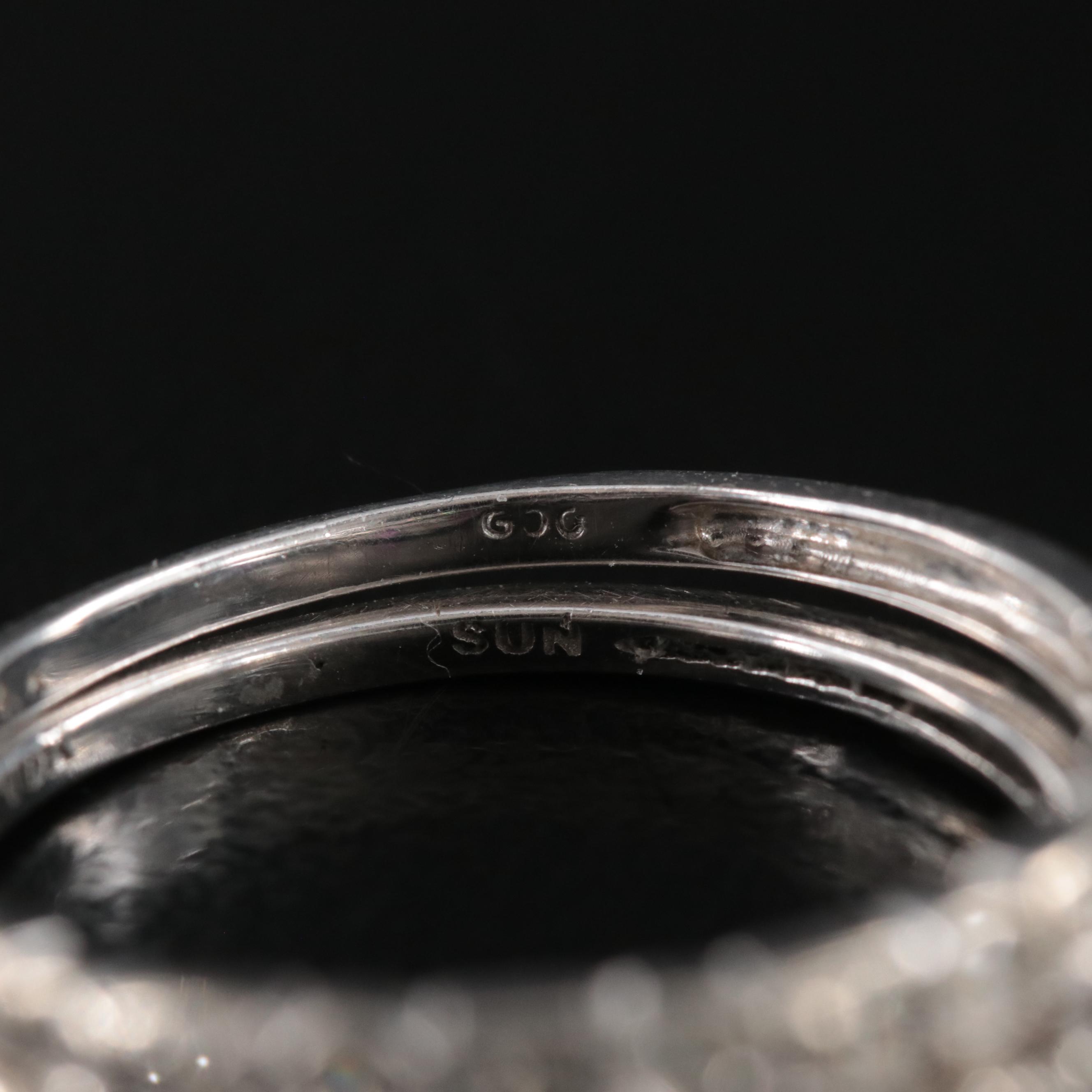 10K Bands with Diamond and Ruby