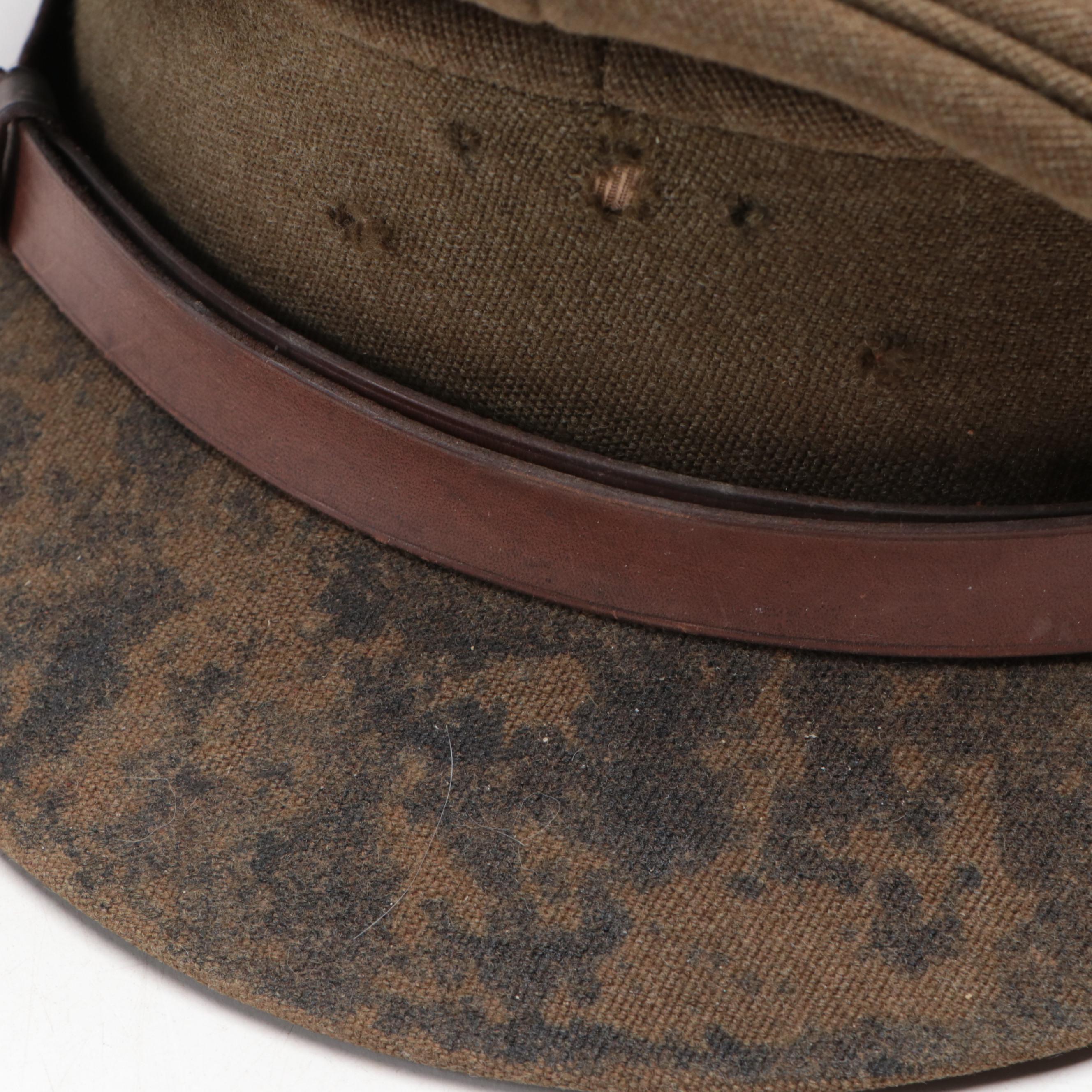 World War II Era British Army Officer's Peak Caps, Air Force Cap and More
