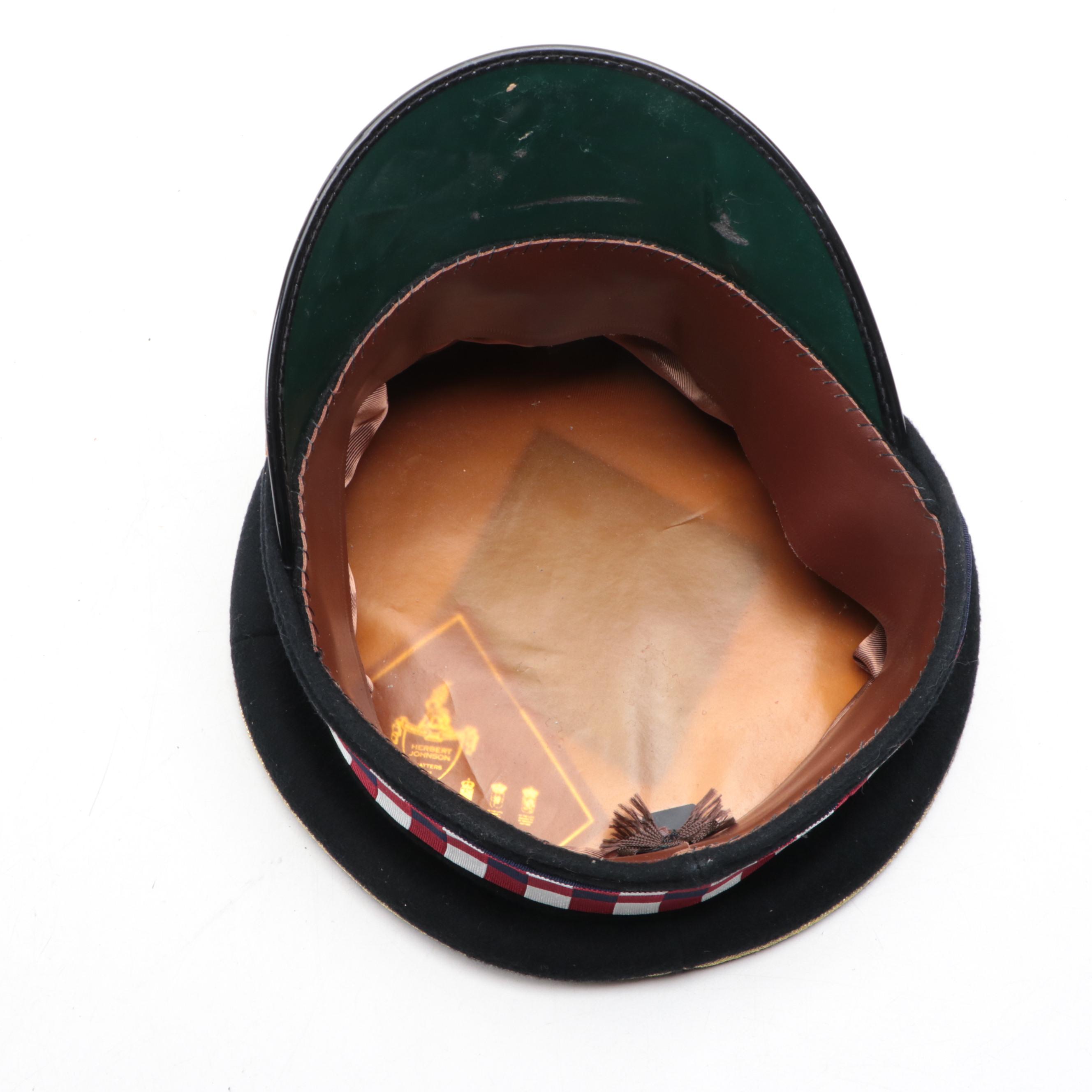 World War II Era British Army Officer's Peak Caps, Air Force Cap and More