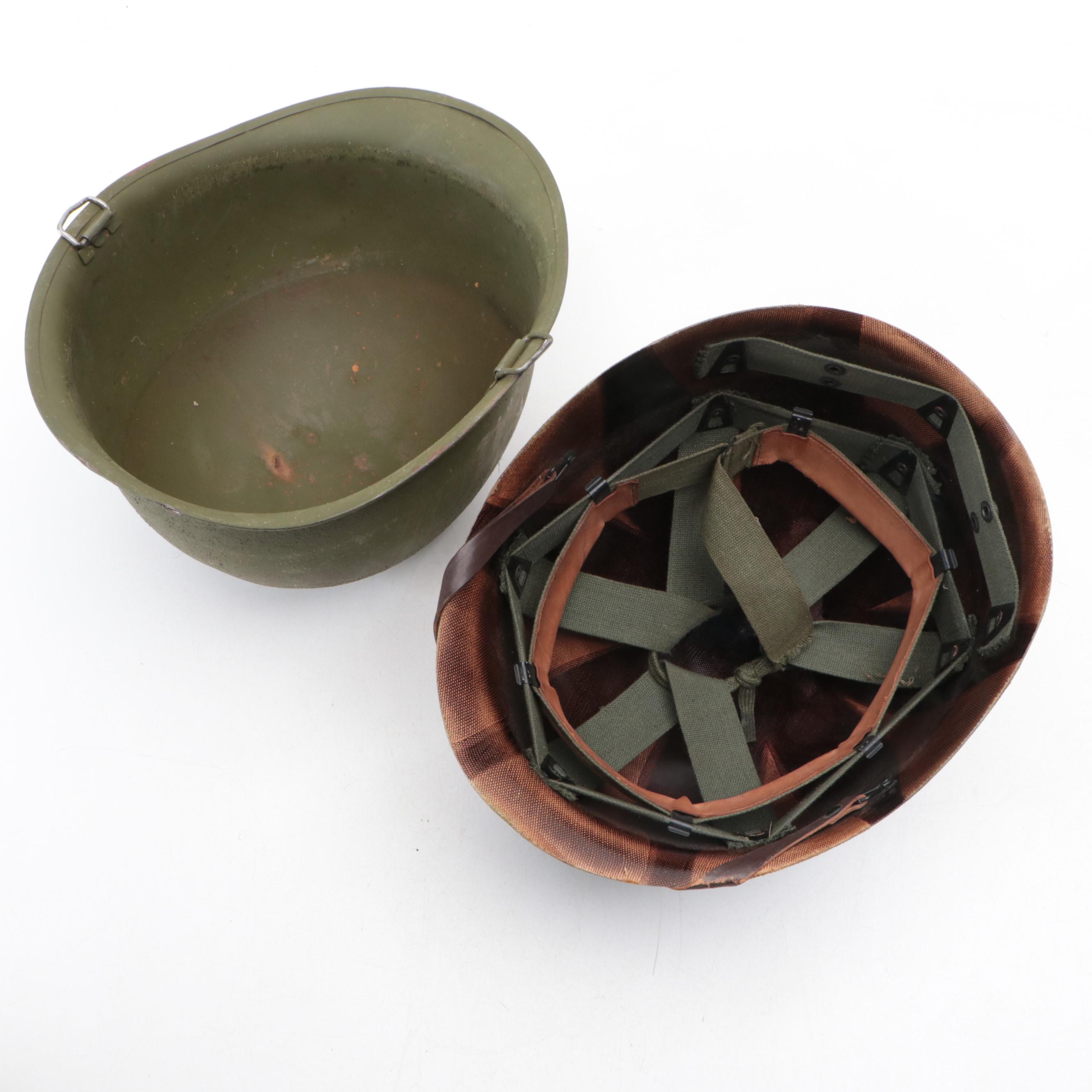 World War II Era U.S. Military M1 Helmet, Italian M33 Helmet and More