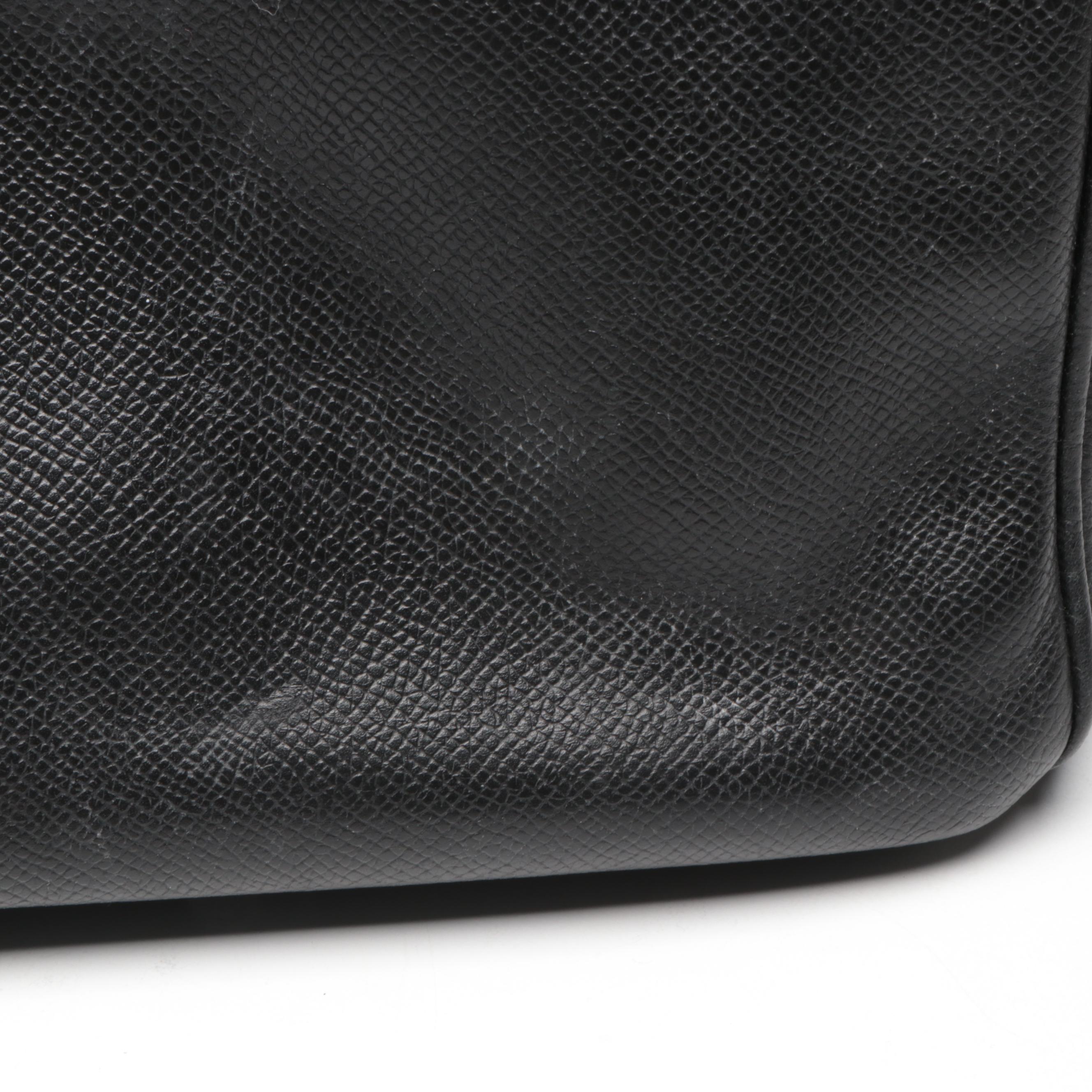 Hermès Birkin 30 Satchel in Black Epsom Leather with Gold Plated Hardware