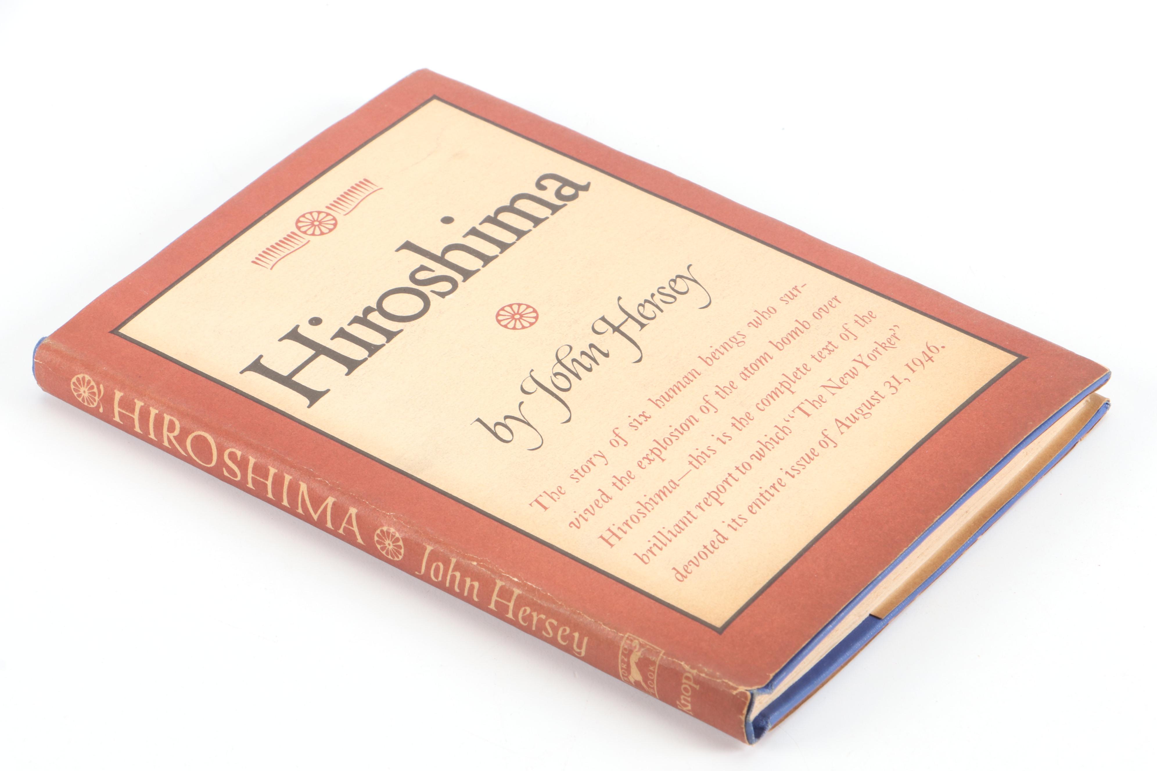 First Edition "Hiroshima" by John Hersey, 1946