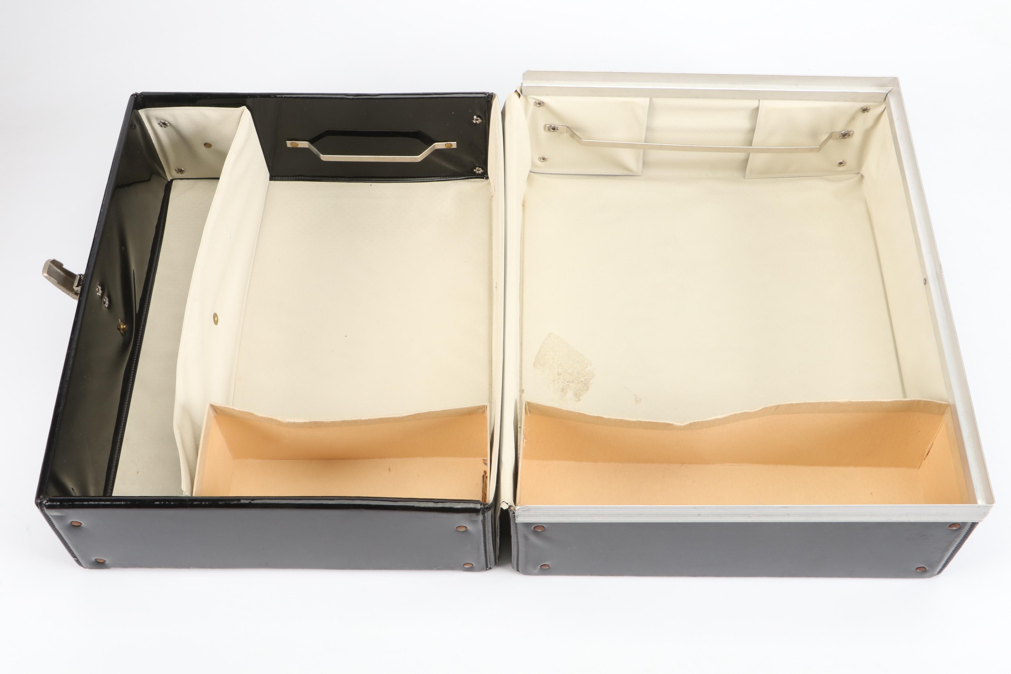 Mattel Doll Trunks with Barbie and Bandai Dolls, Clothes and Accessories, 1961