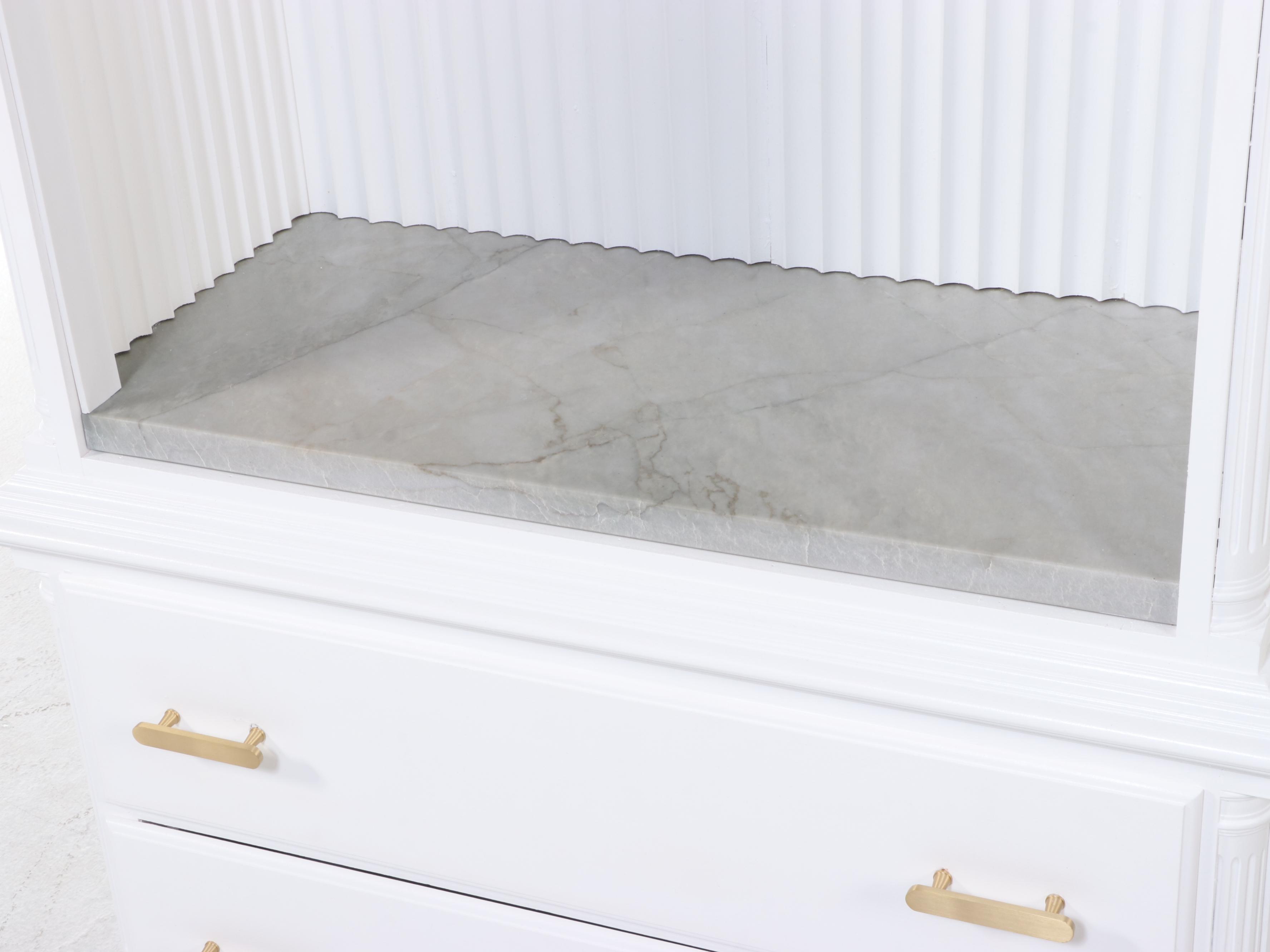 * Re-Purposed Tallboy Dresser to Elevated Bar Cabinet