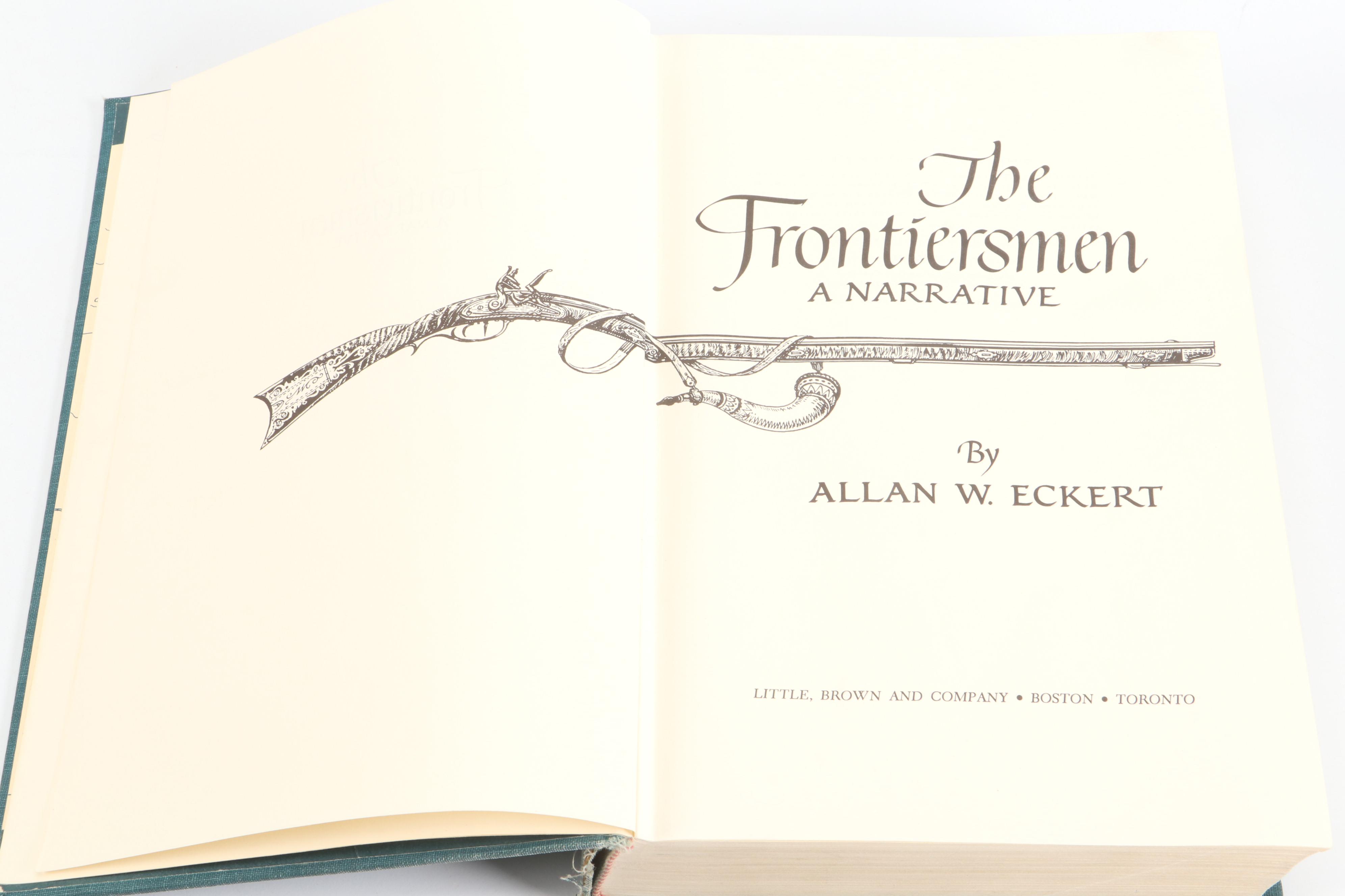 Second Printing "The Wilderness War" and "The Frontiersmen" by Allan W. Eckert