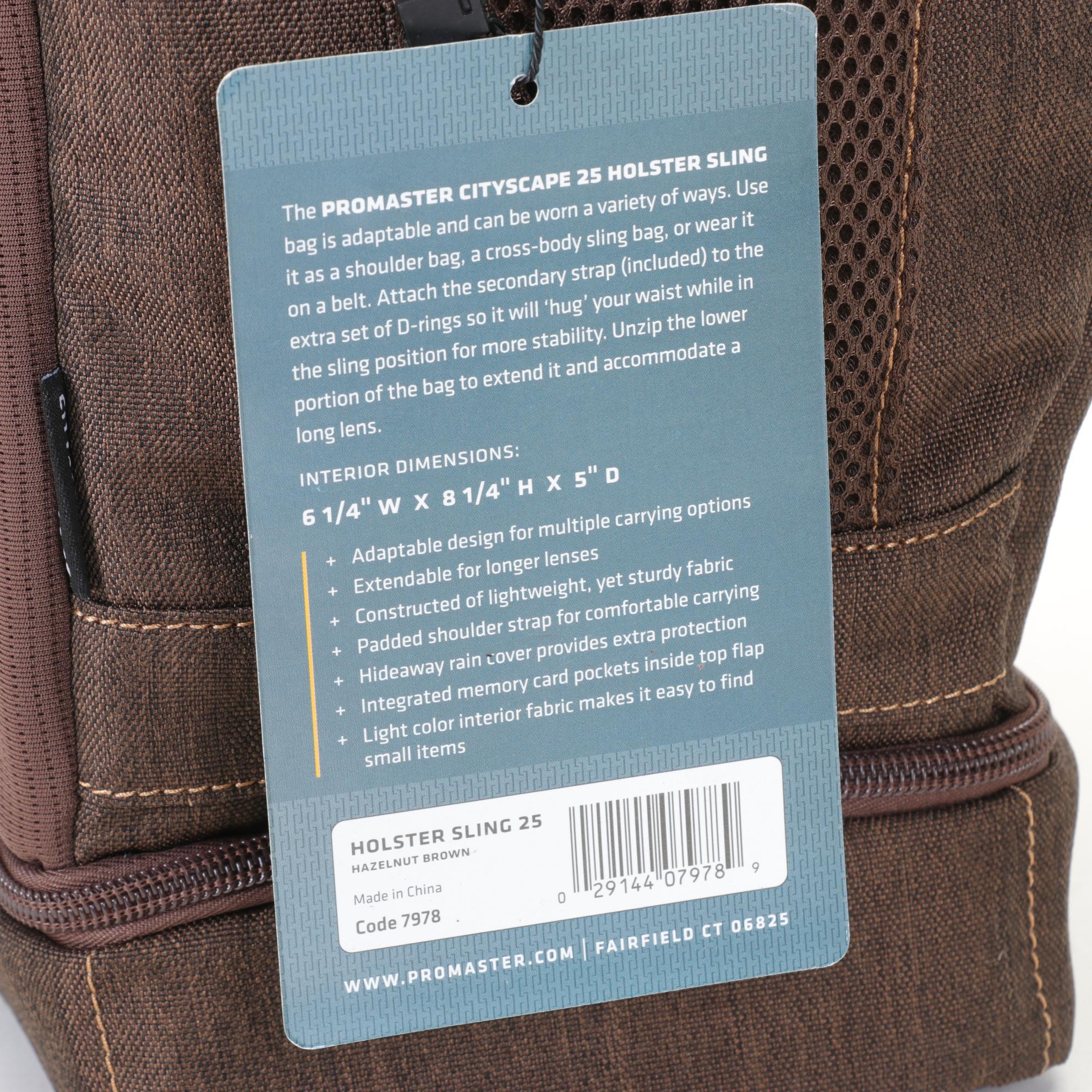 Promaster "Cityscape 25" Holster Sling Cases