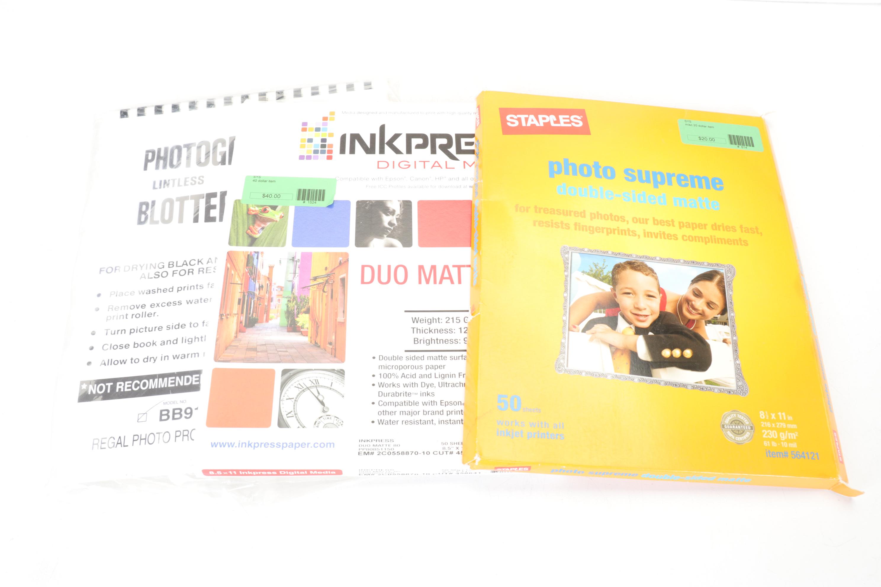 Premium Photo Paper from Kodak, Promaster, Epson and More Everything But The House