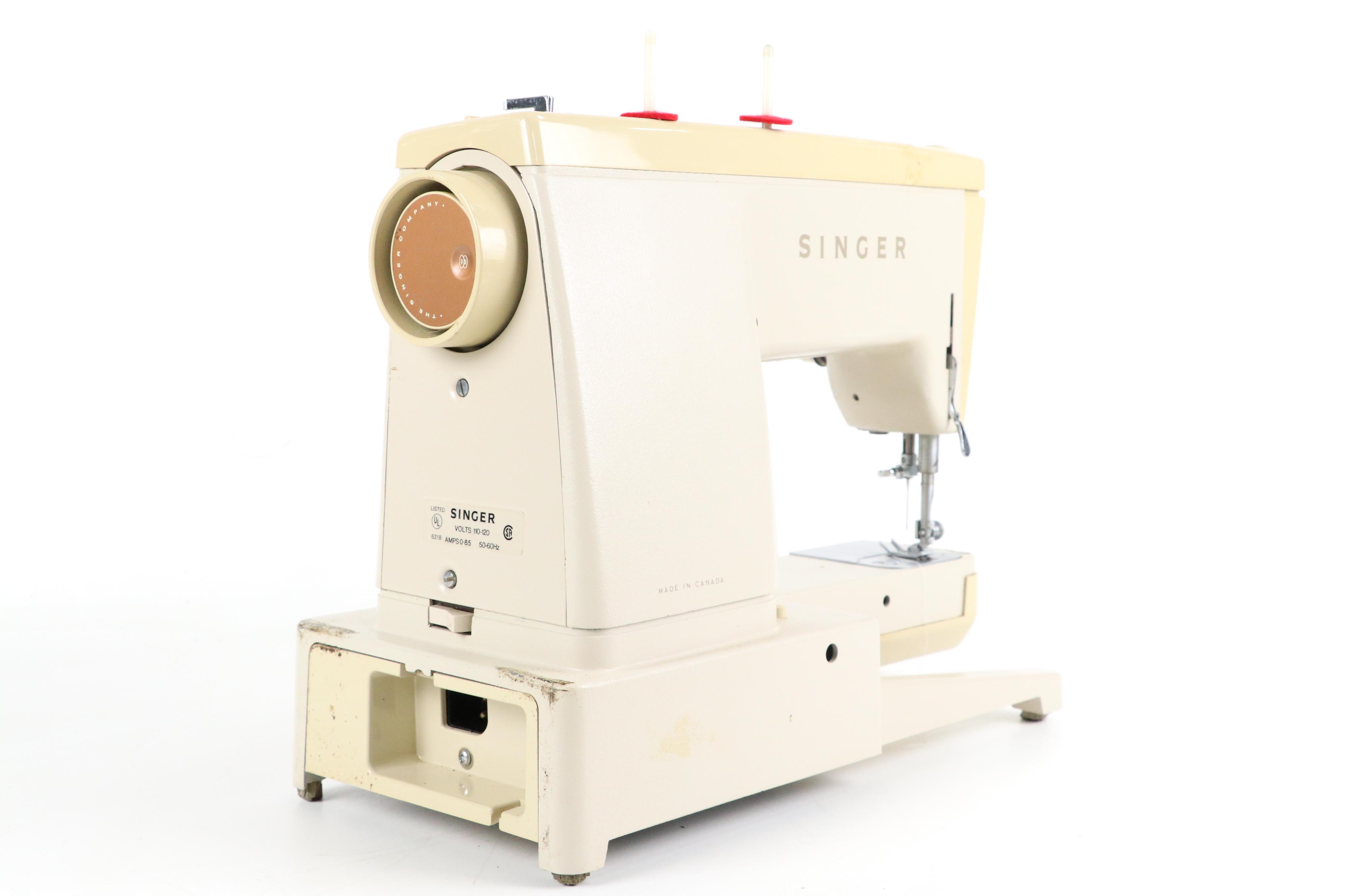 Singer Stylist 543 Electric Sewing Machine, Mid-20th Century