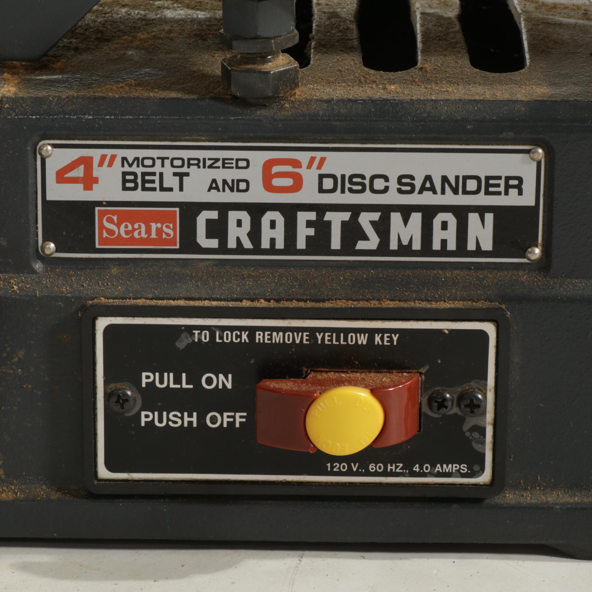 Craftsman Combination Belt & Disc Sander