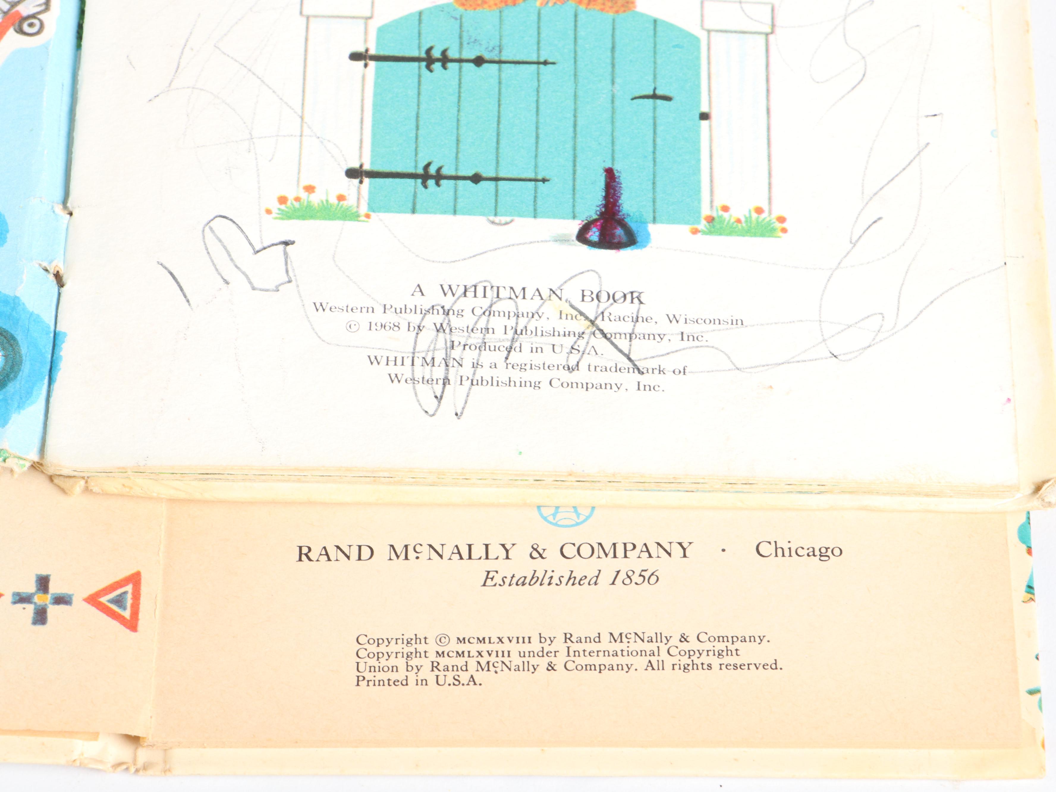 "Mickey Mouse, Crusoe" by Walt Disney with More Children's Books, 20th C.