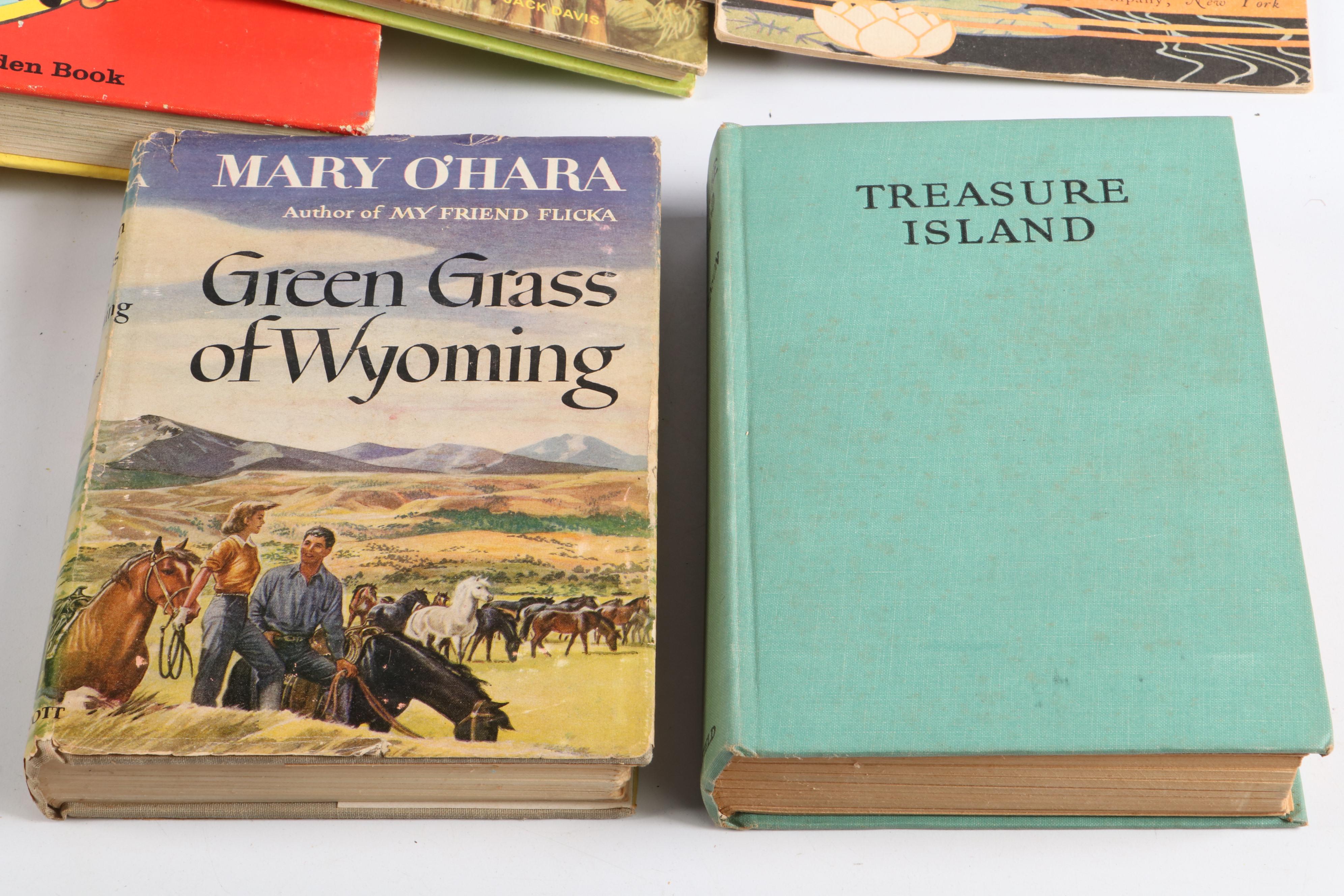 "Mickey Mouse, Crusoe" by Walt Disney with More Children's Books, 20th C.