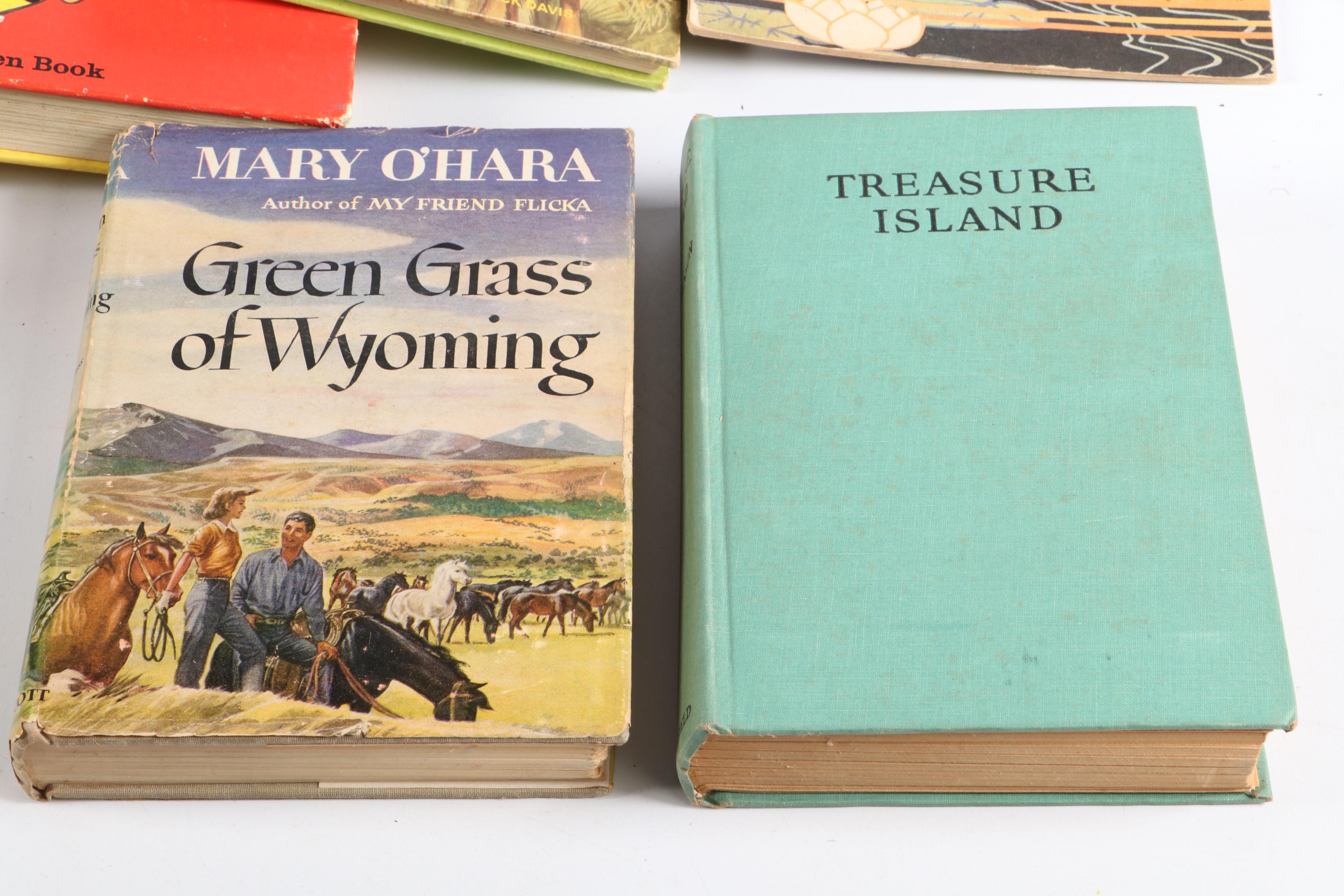 "Mickey Mouse, Crusoe" by Walt Disney with More Children's Books, 20th C.