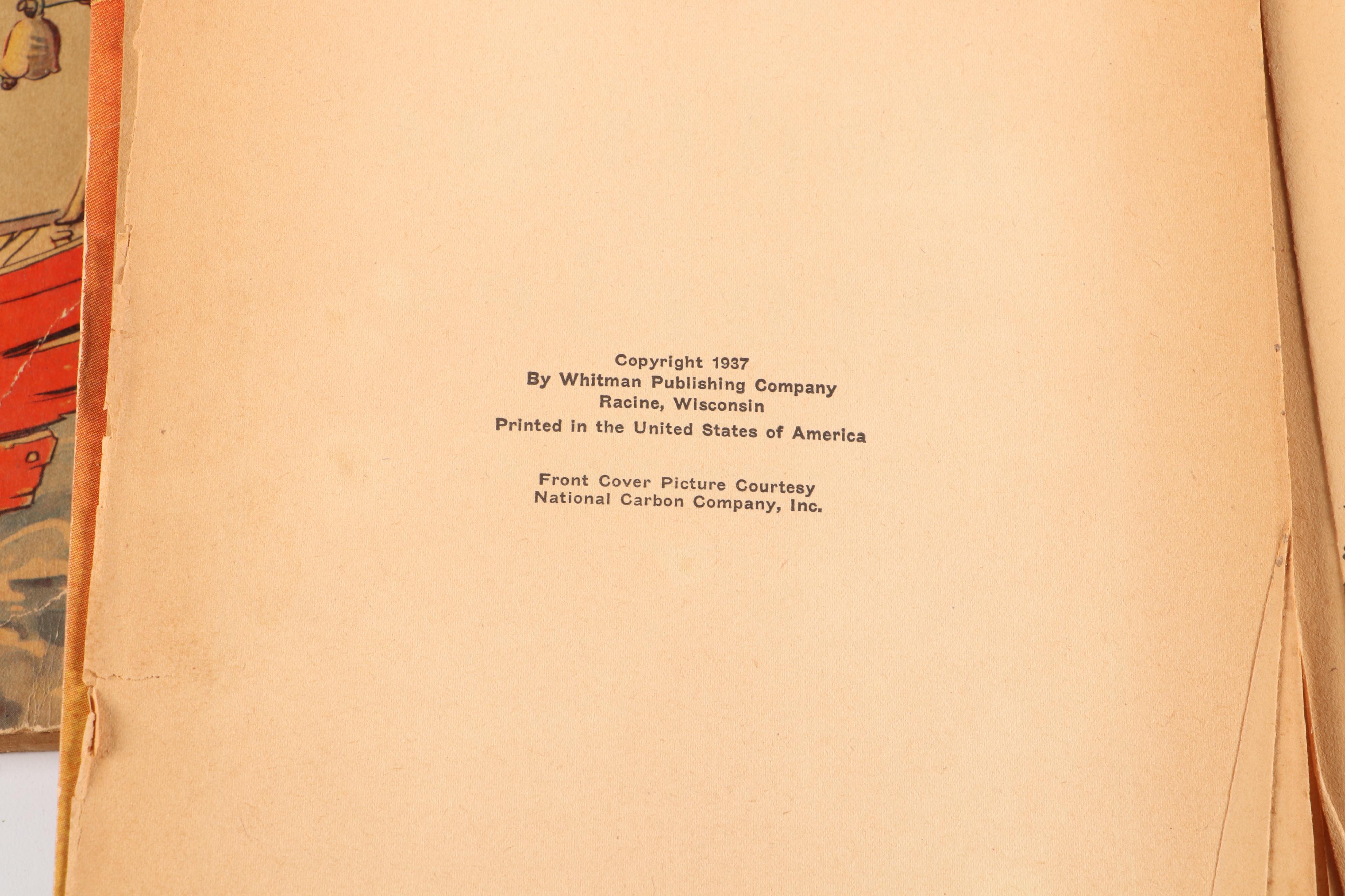 "Mickey Mouse, Crusoe" by Walt Disney with More Children's Books, 20th C.