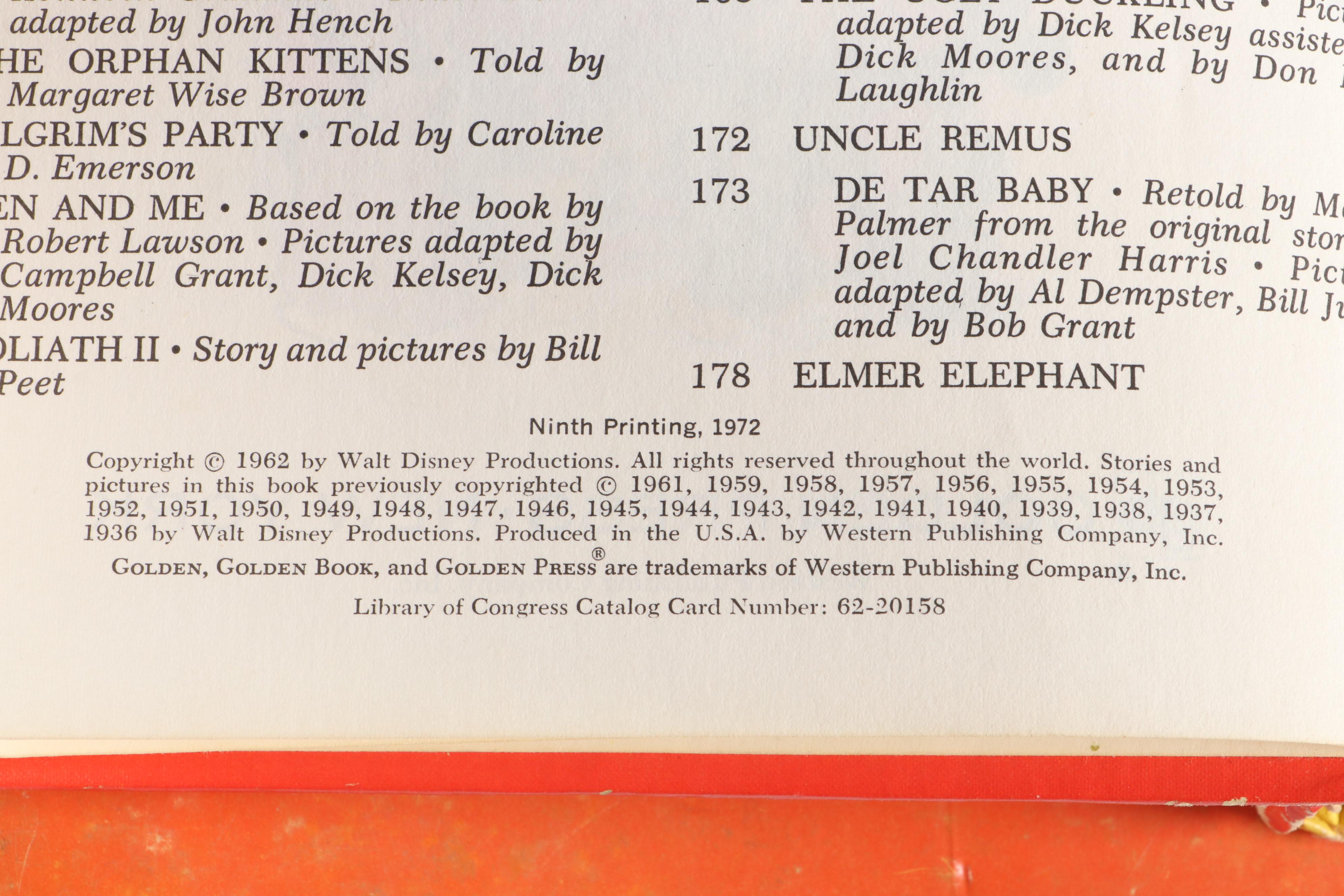 "Mickey Mouse, Crusoe" by Walt Disney with More Children's Books, 20th C.