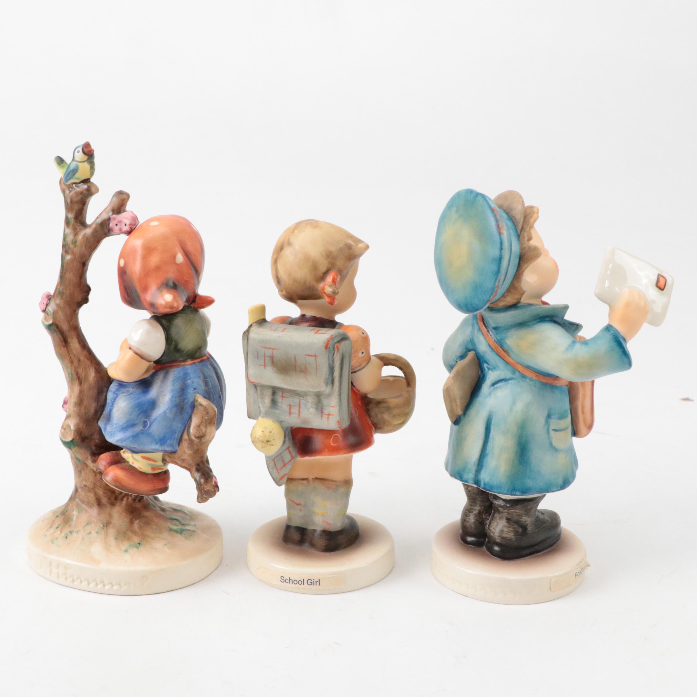 Goebel "School Girl," "Postman" and More Porcelain Hummel Figurines
